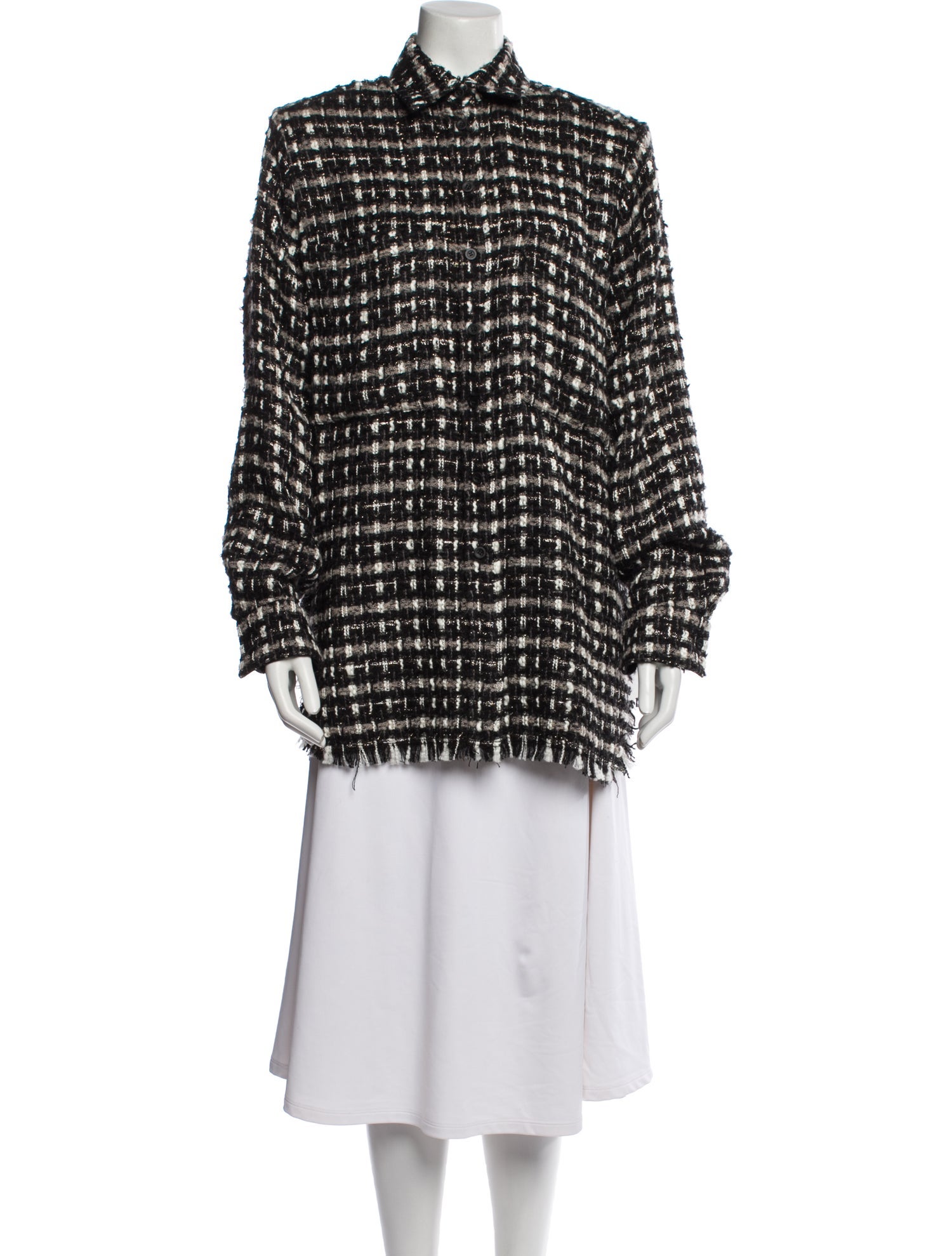 Iro Houndstooth Print Jacket