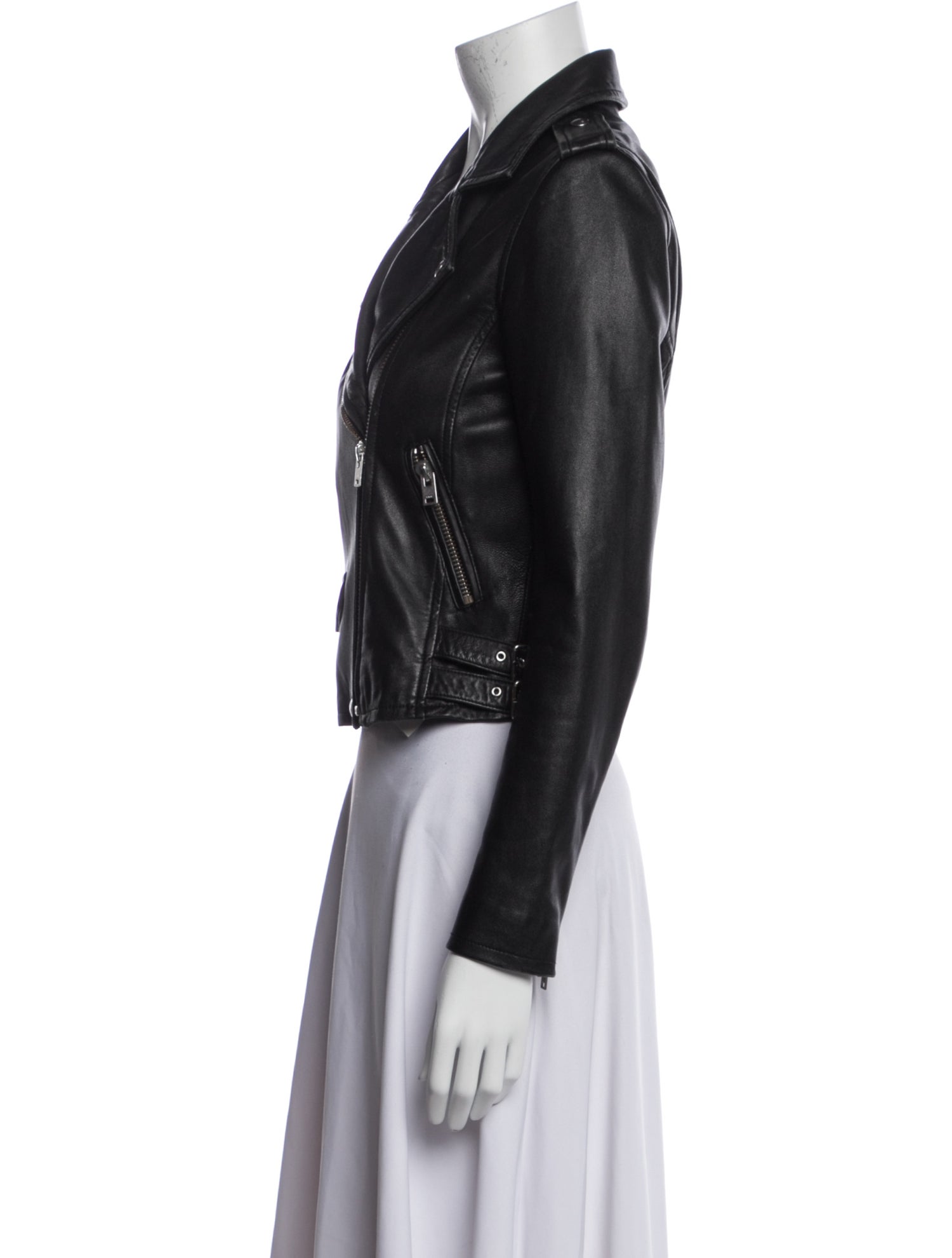 Iro Lamb Leather Biker Jacket