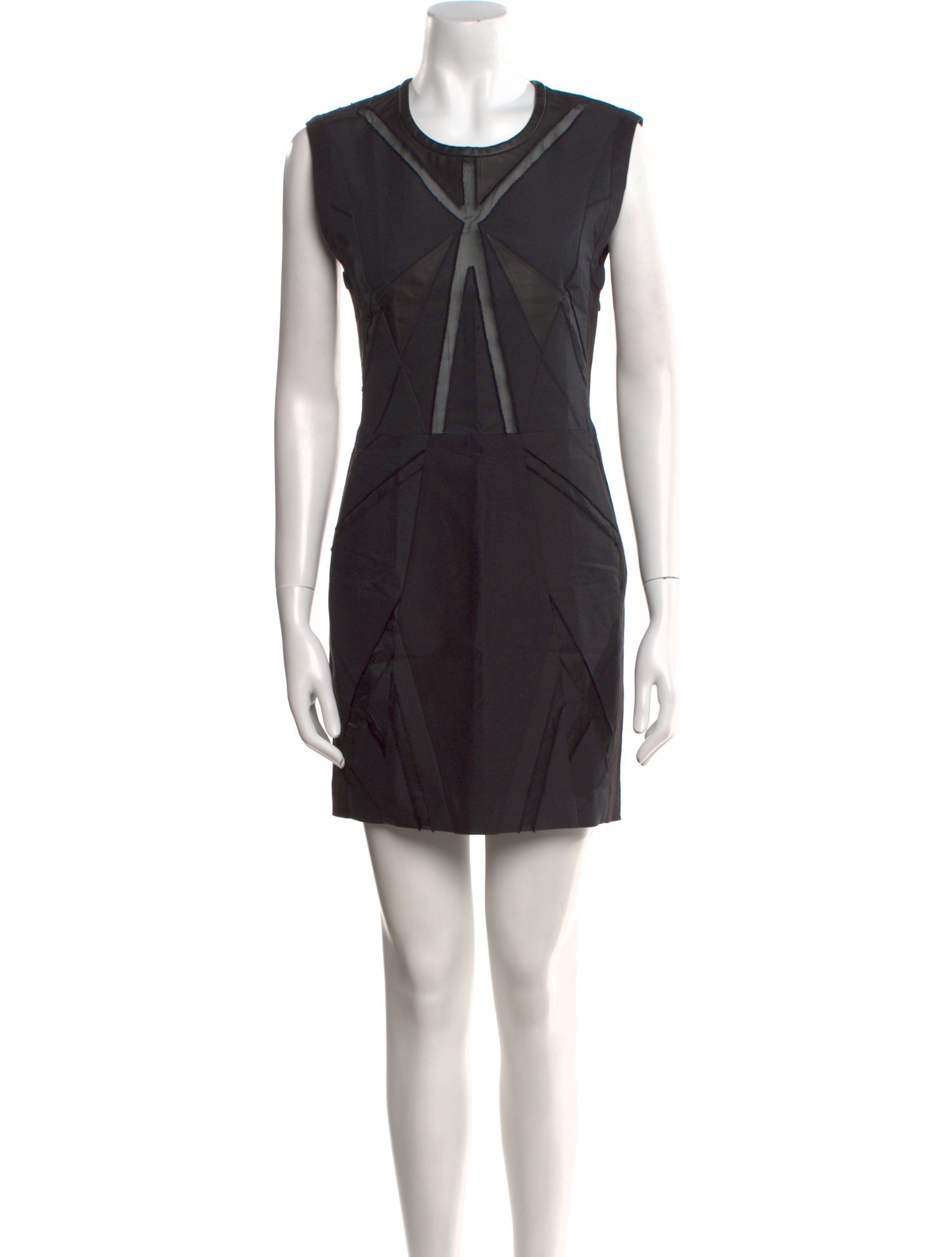 Iro Crew Neck Mini Dress