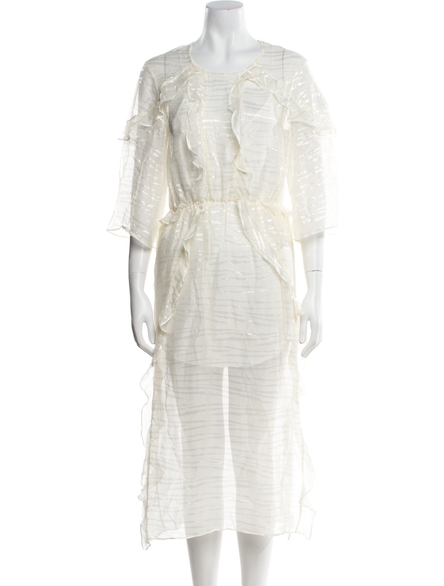 Iro Scoop Neck Midi Length Dress w/ Tags