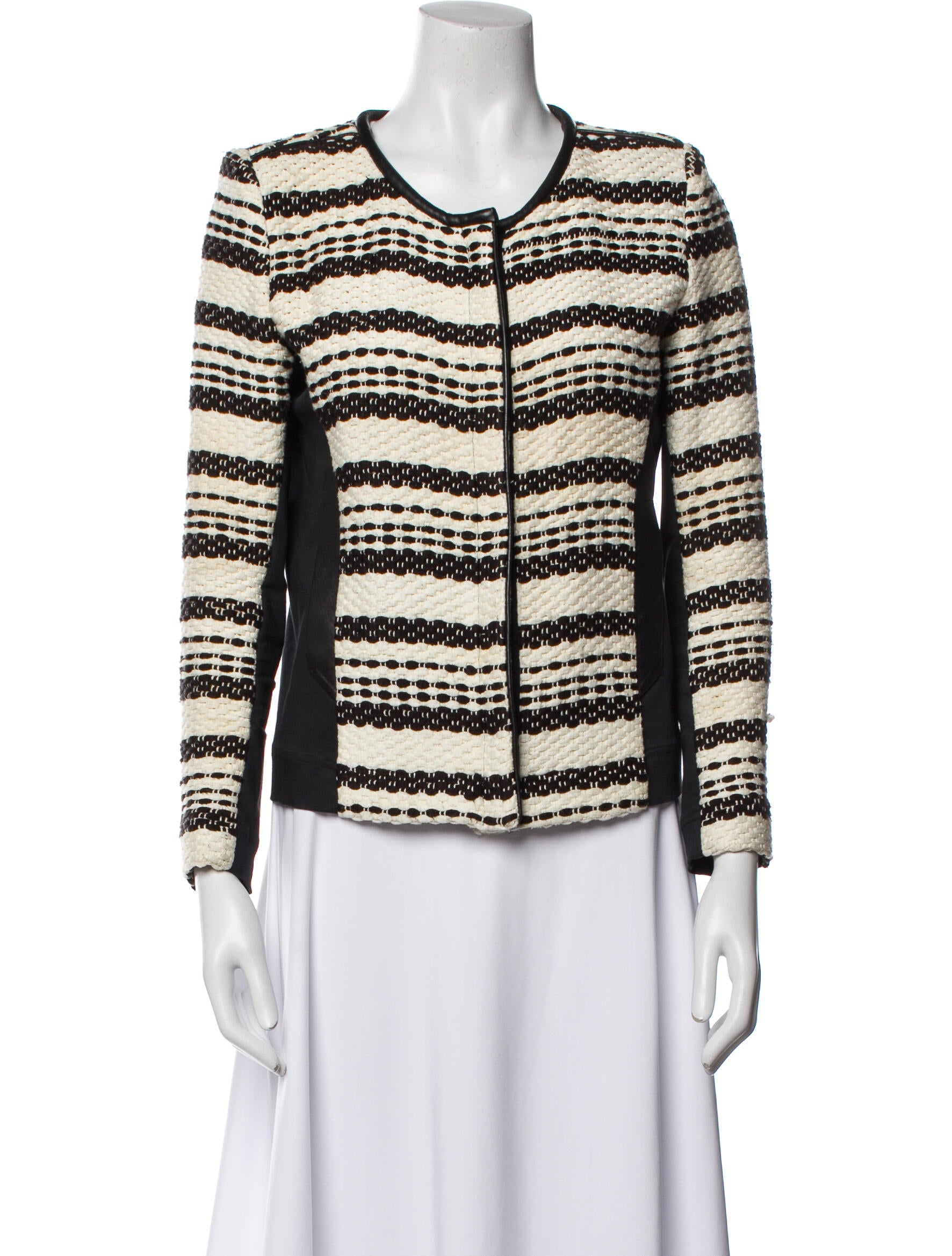 Iro Striped Evening Jacket