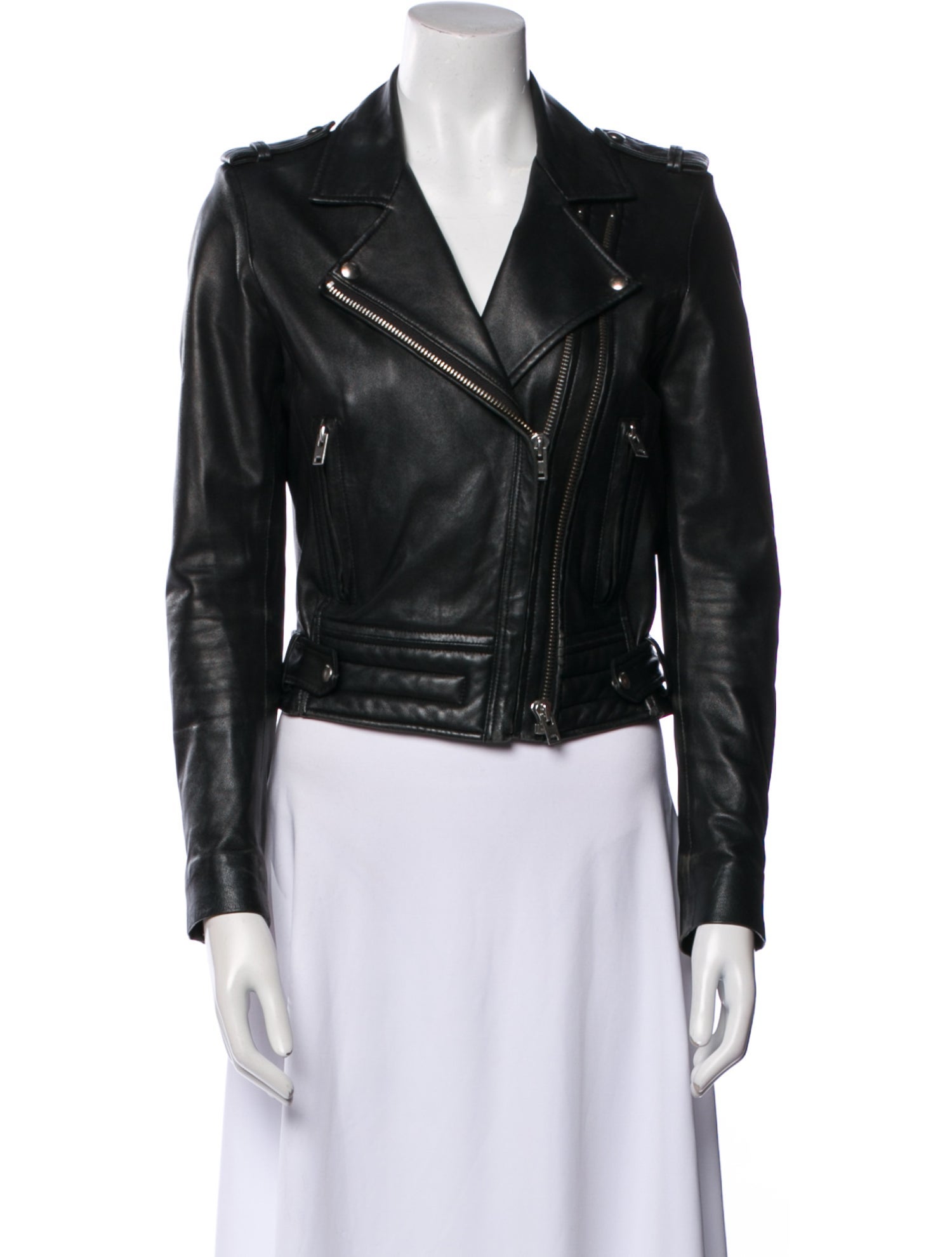 Iro Lamb Leather Biker Jacket