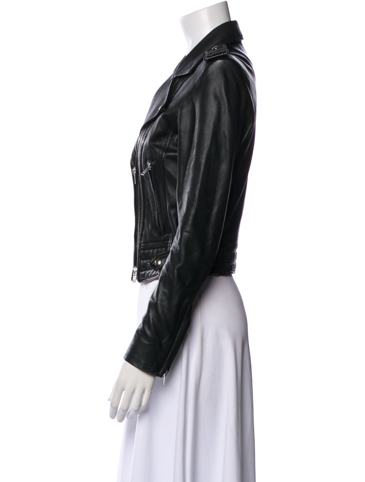 Iro Lamb Leather Biker Jacket