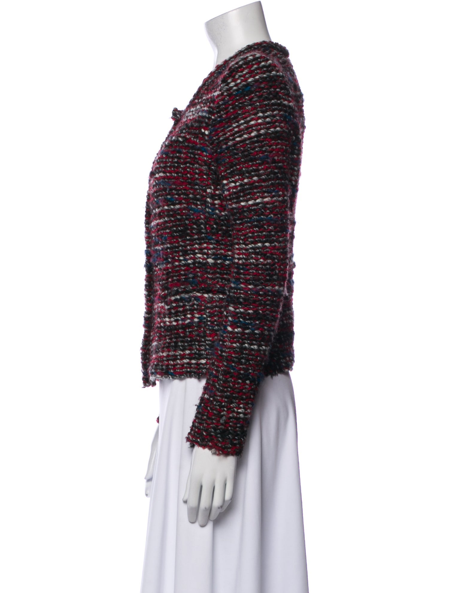 Iro Tweed Pattern Evening Jacket