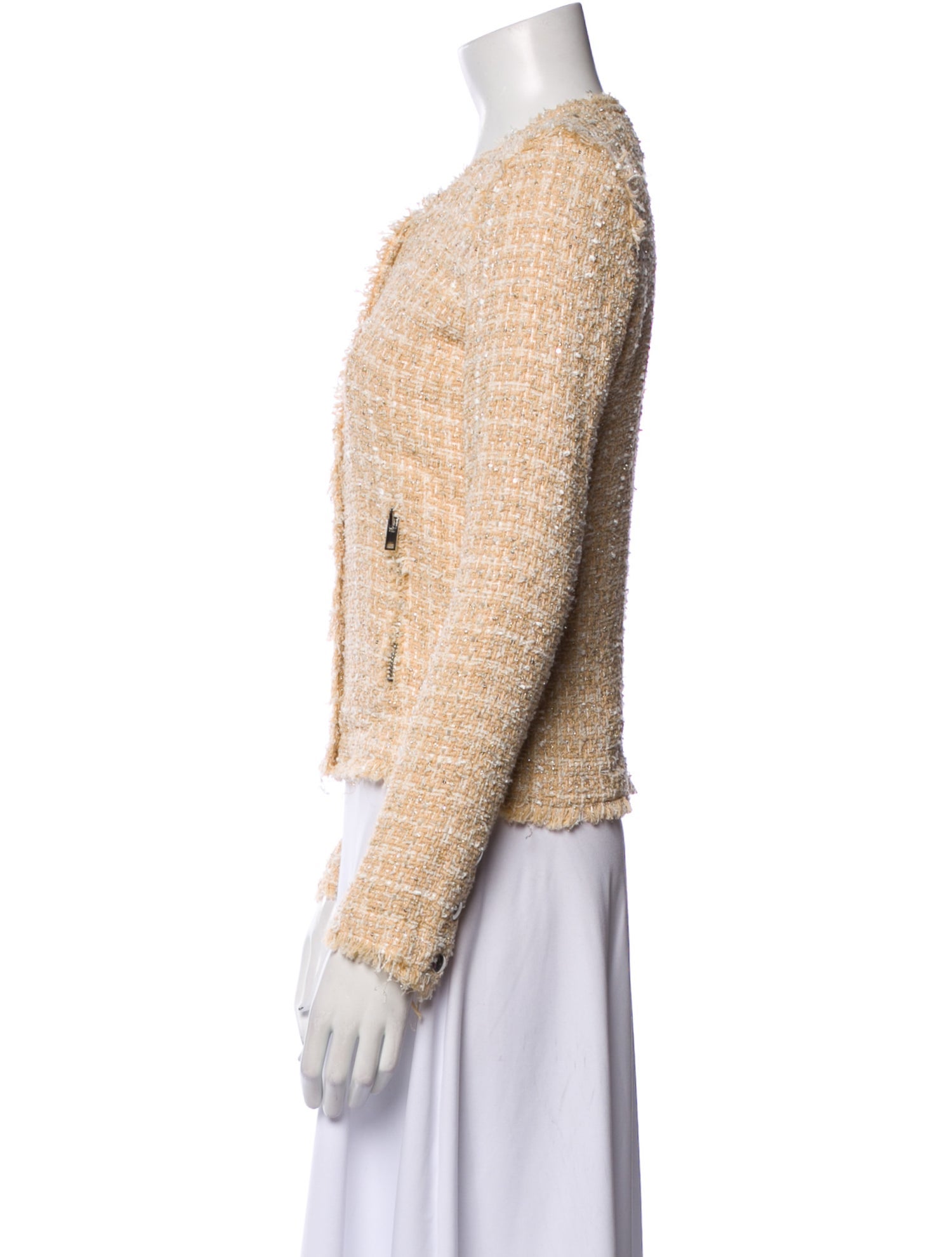 Iro Tweed Pattern Jacket