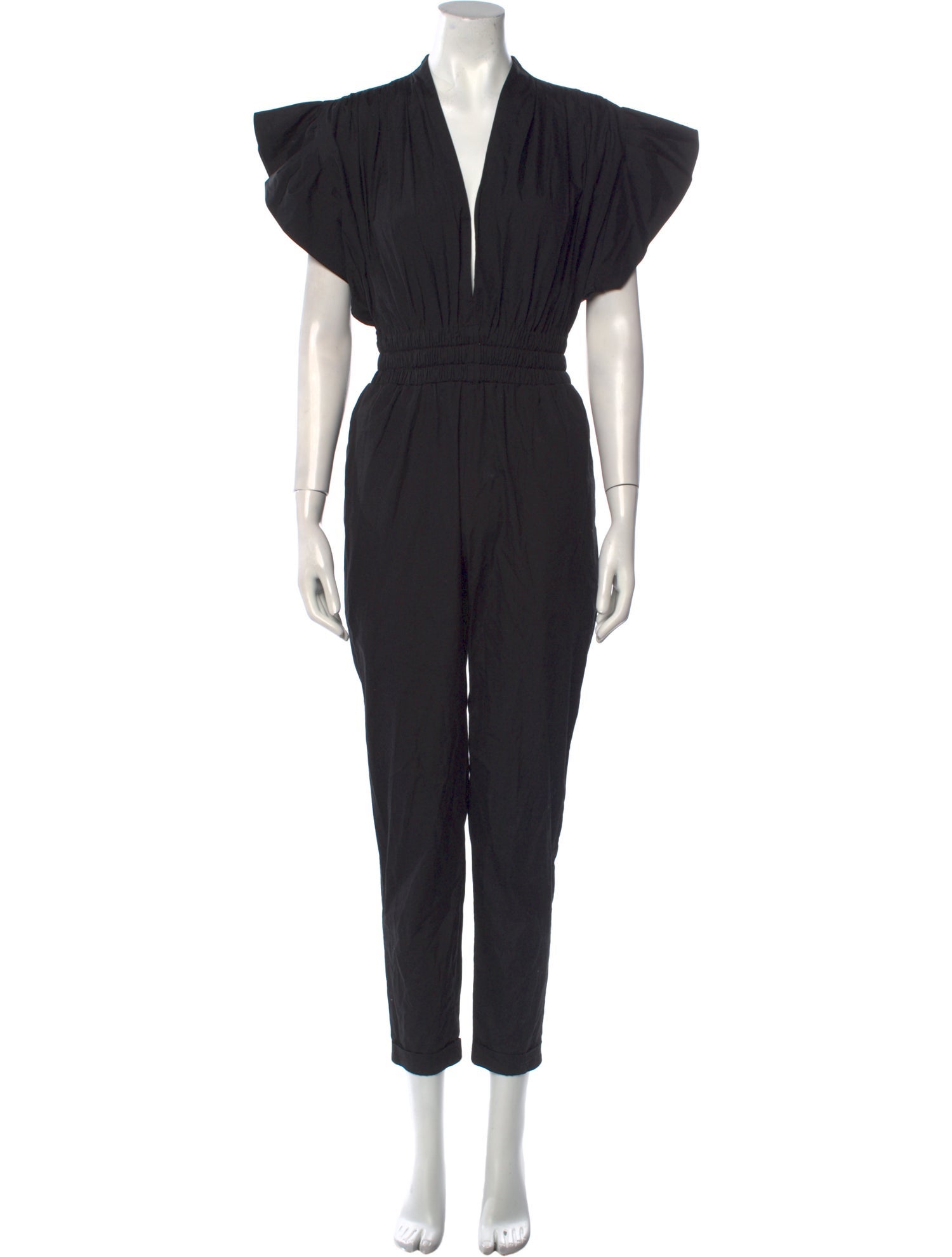 Iro Plunge Neckline Jumpsuit