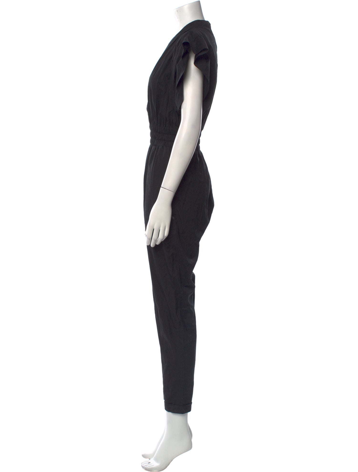 Iro Plunge Neckline Jumpsuit