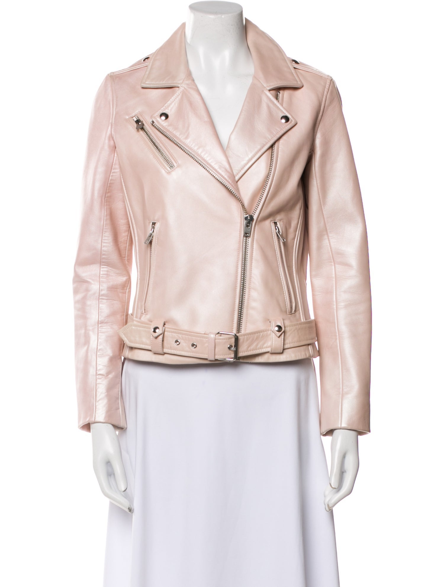 Iro Lamb Leather Biker Jacket