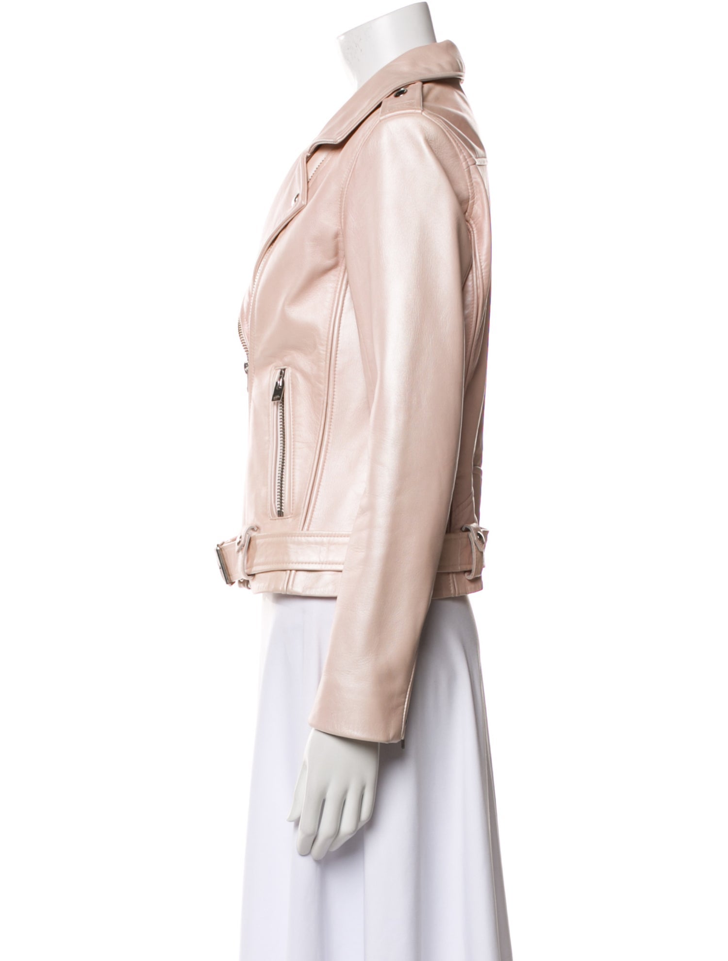 Iro Lamb Leather Biker Jacket
