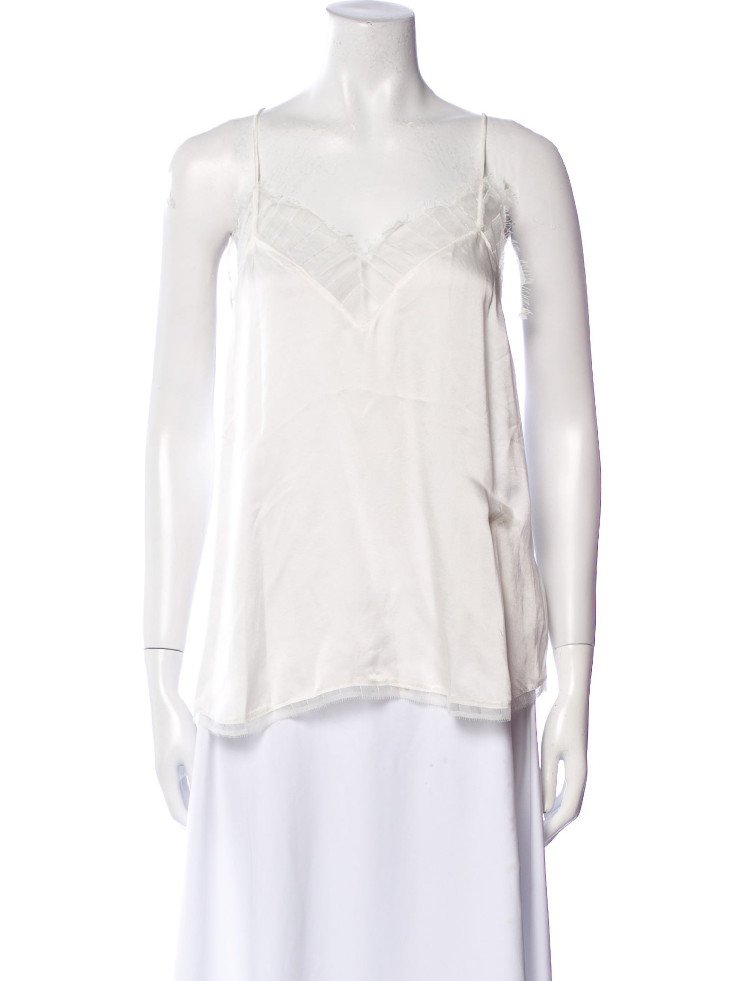 Iro Silk V-Neck Top