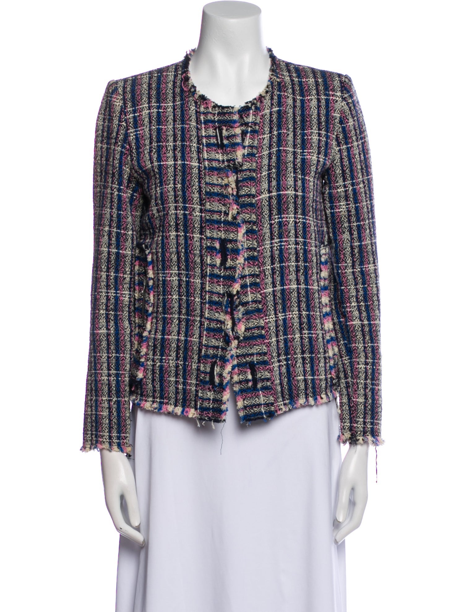 Iro Tweed Pattern Evening Jacket