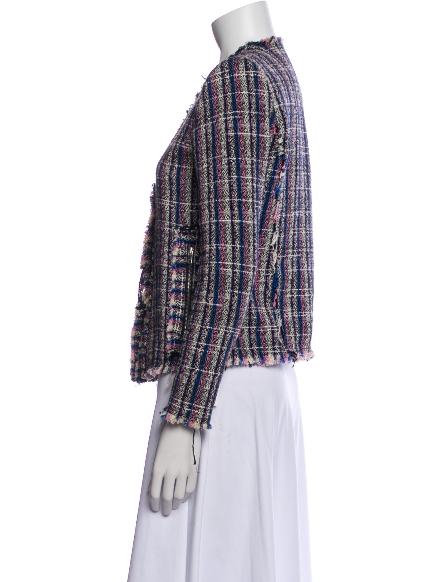 Iro Tweed Pattern Evening Jacket