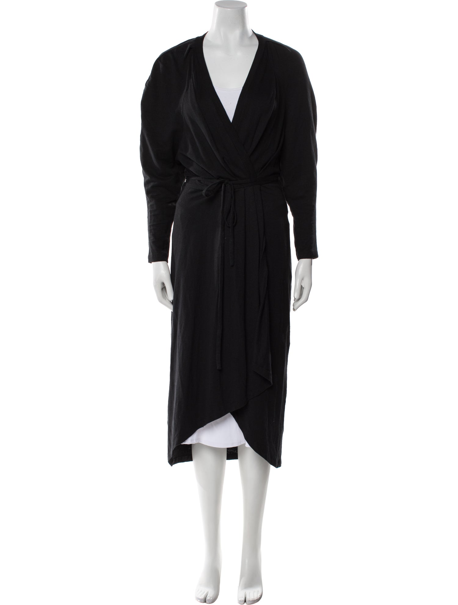Iro Linen Pleated Accents Robe