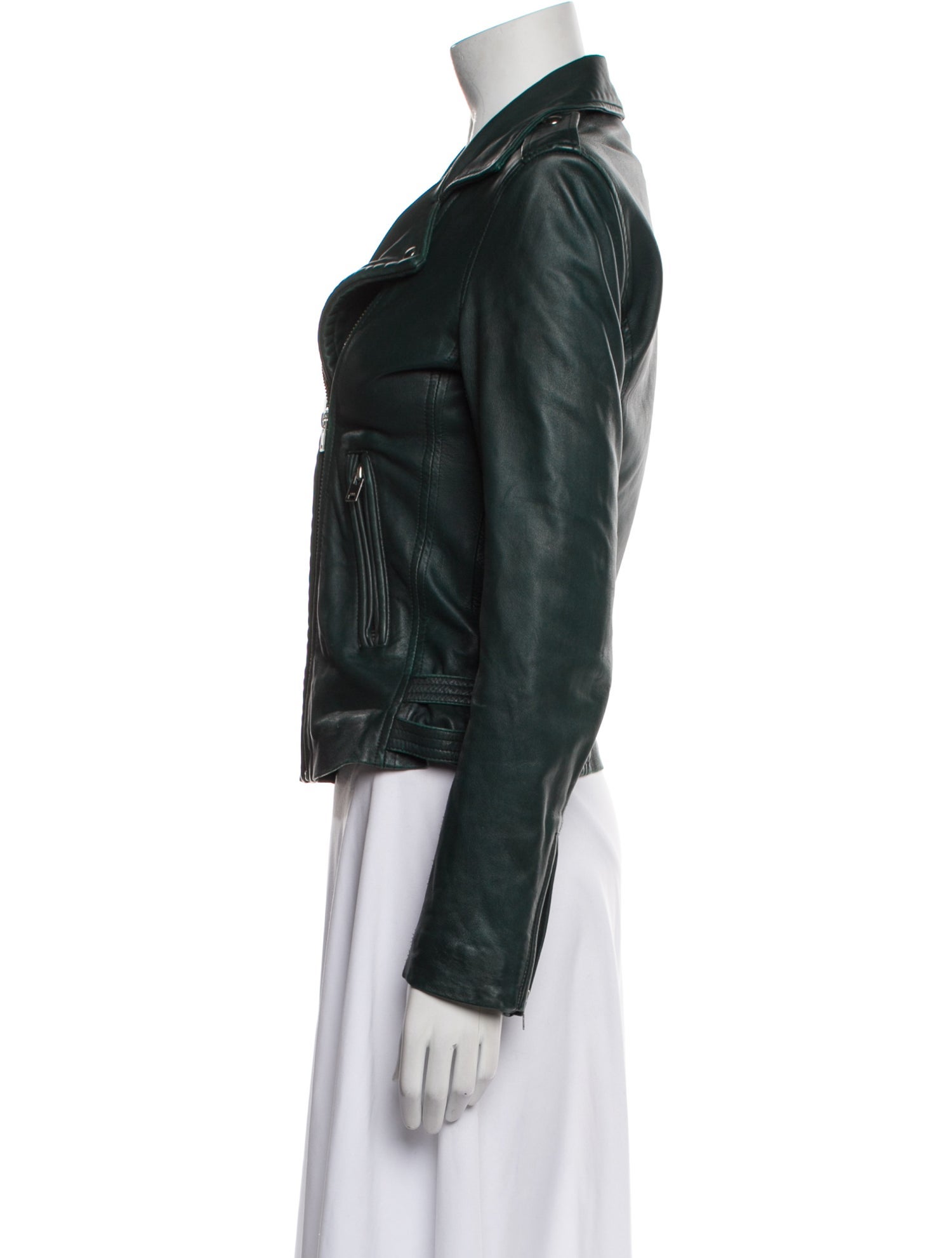 Iro Lamb Leather Biker Jacket