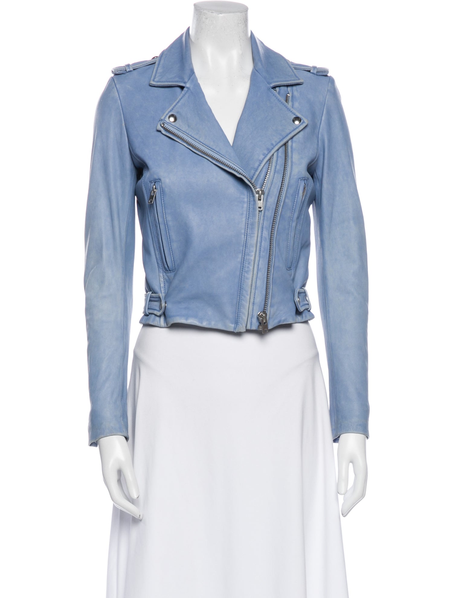 Iro Lamb Leather Biker Jacket