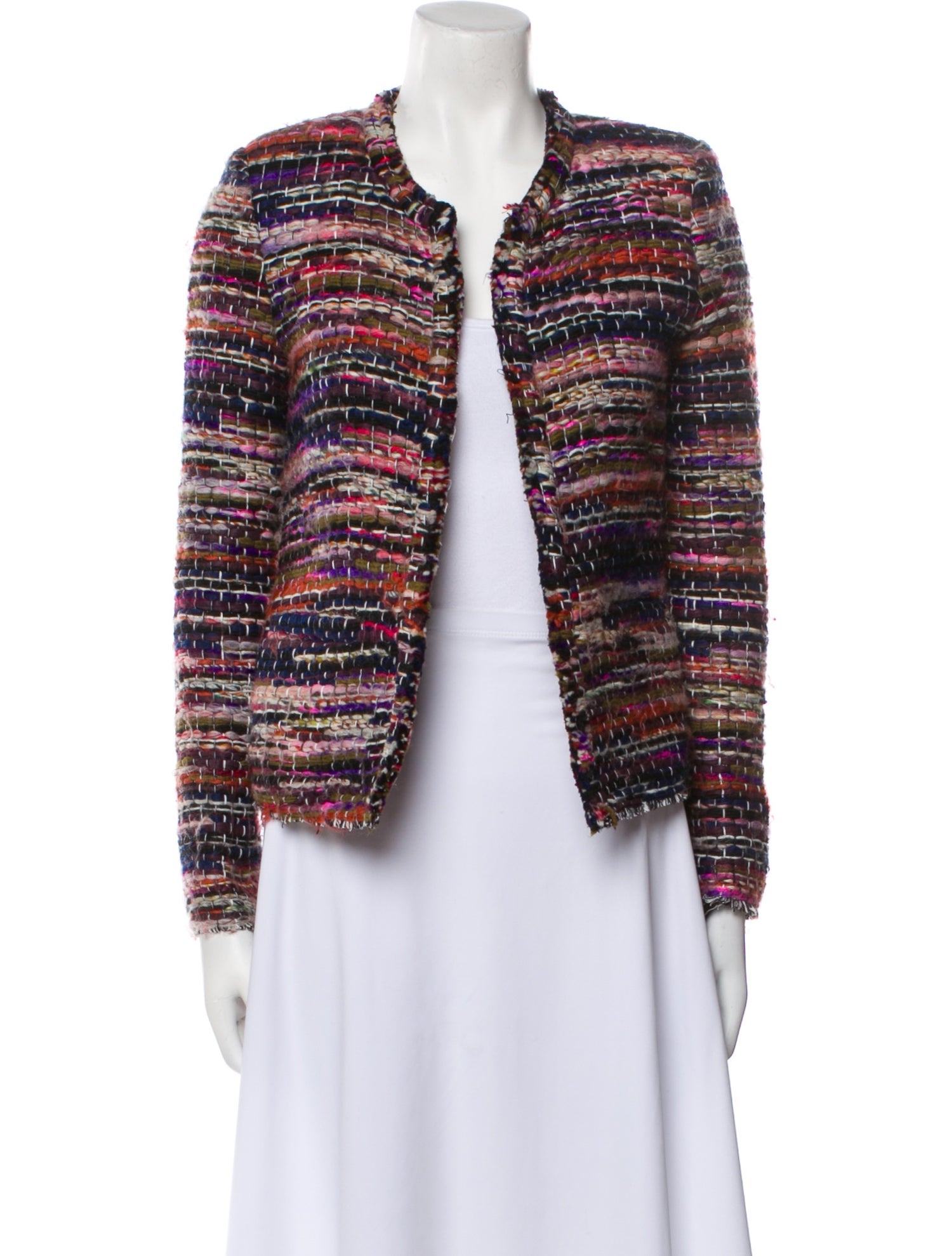 Iro Tweed Pattern Evening Jacket