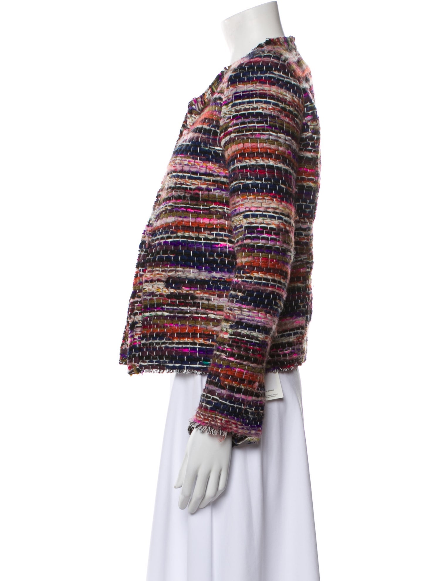 Iro Tweed Pattern Evening Jacket