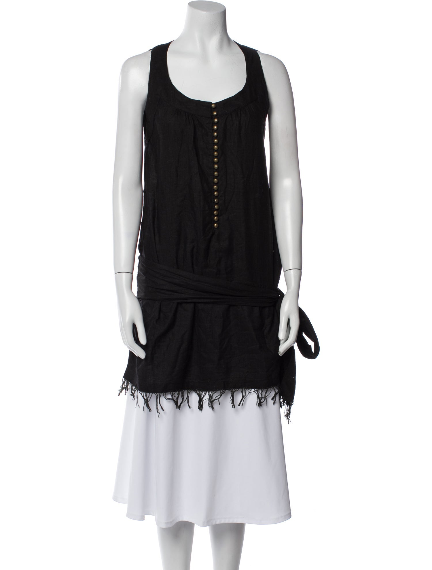 Iro Silk Scoop Neck Tunic