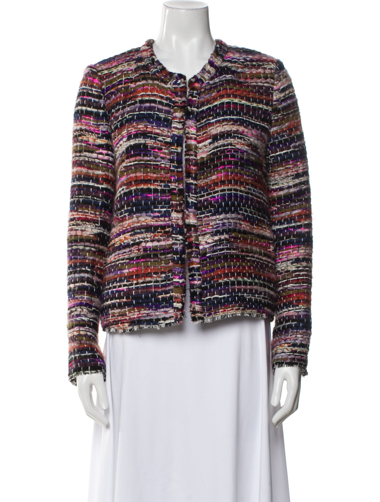 Iro Tweed Pattern Evening Jacket