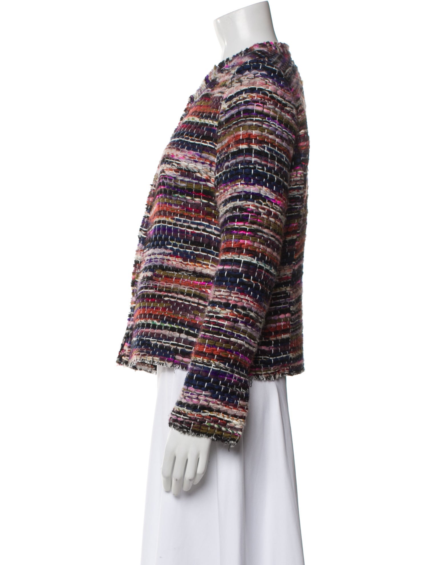 Iro Tweed Pattern Evening Jacket