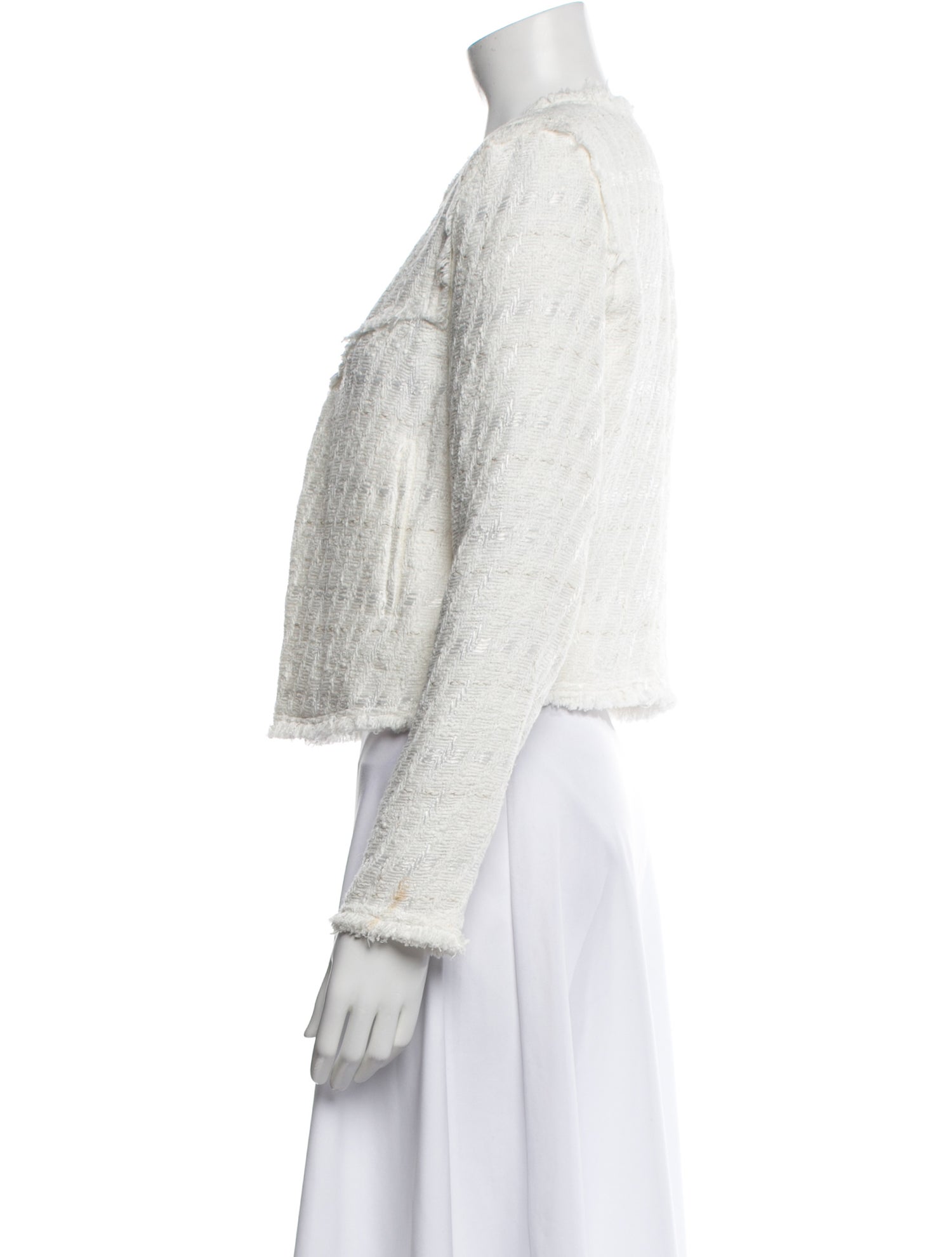 Iro Tweed Pattern Evening Jacket