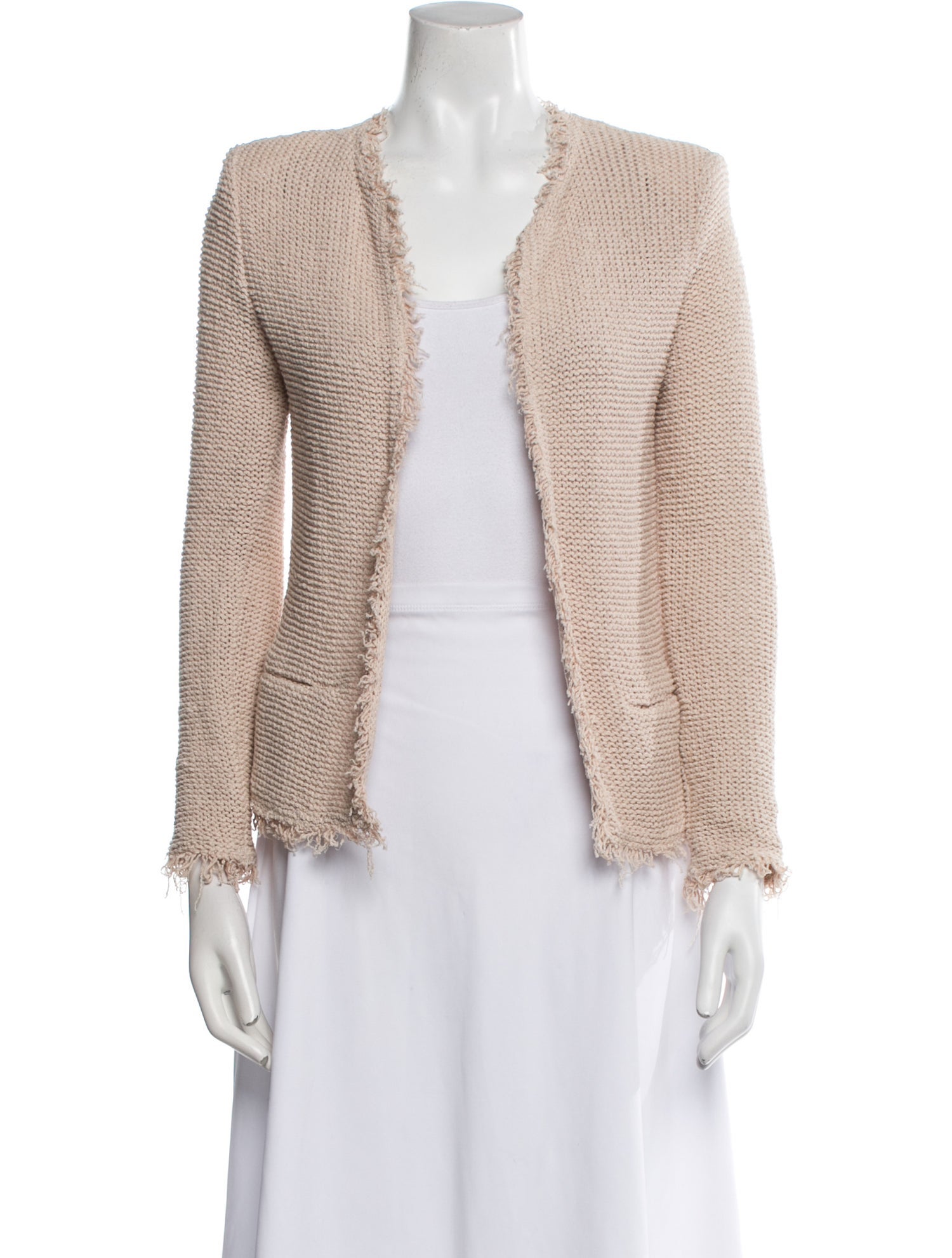 Iro Tweed Pattern Evening Jacket