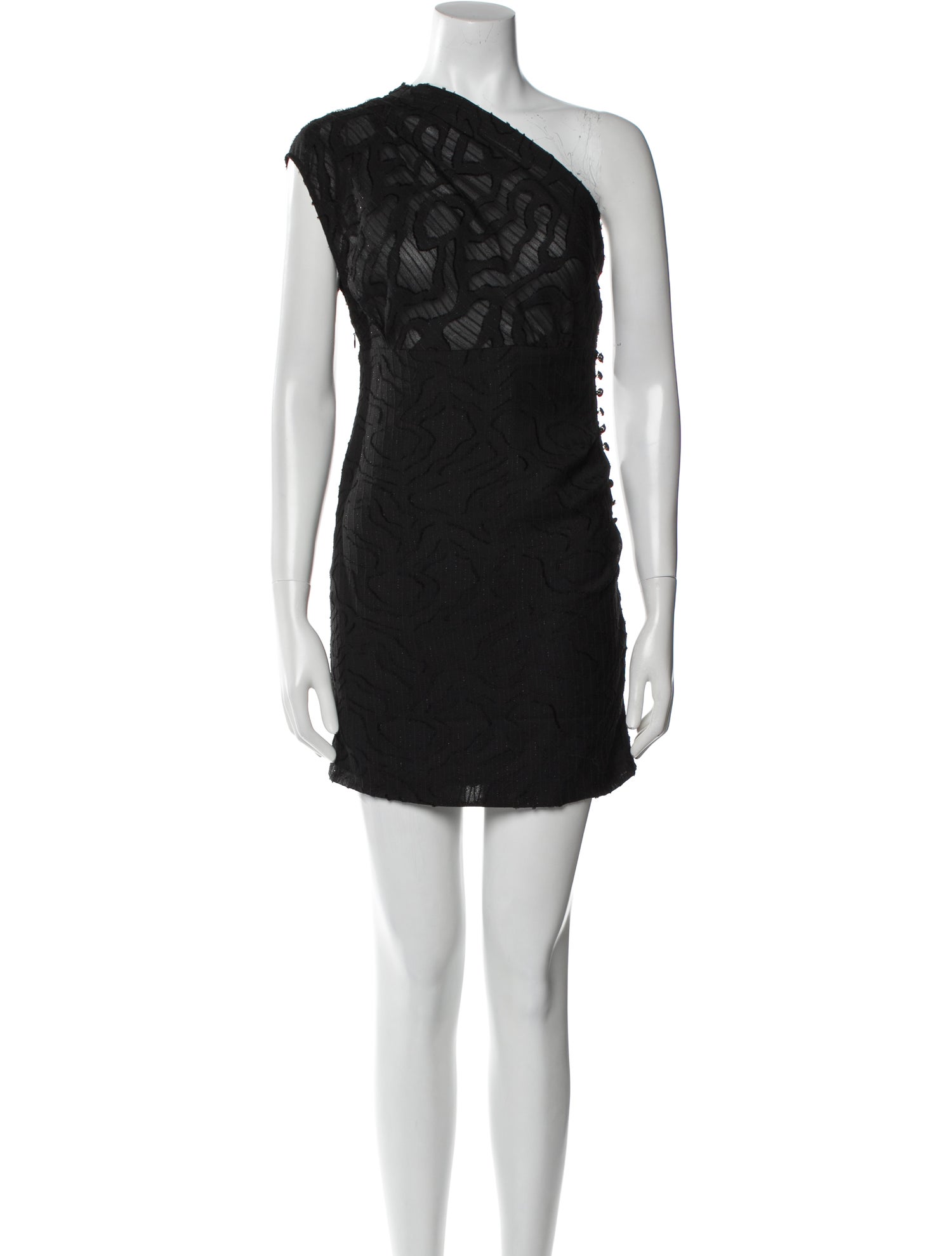 Iro One-Shoulder Mini Dress w/ Tags