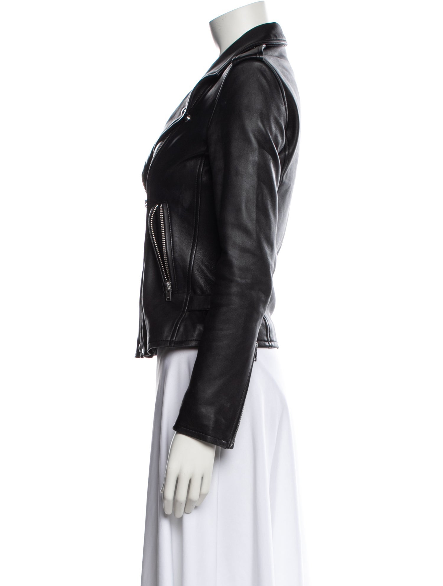 Iro Lamb Leather Biker Jacket