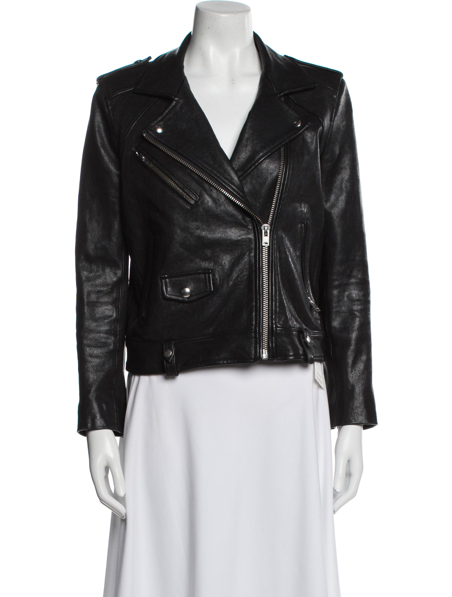 Iro Lamb Leather Biker Jacket