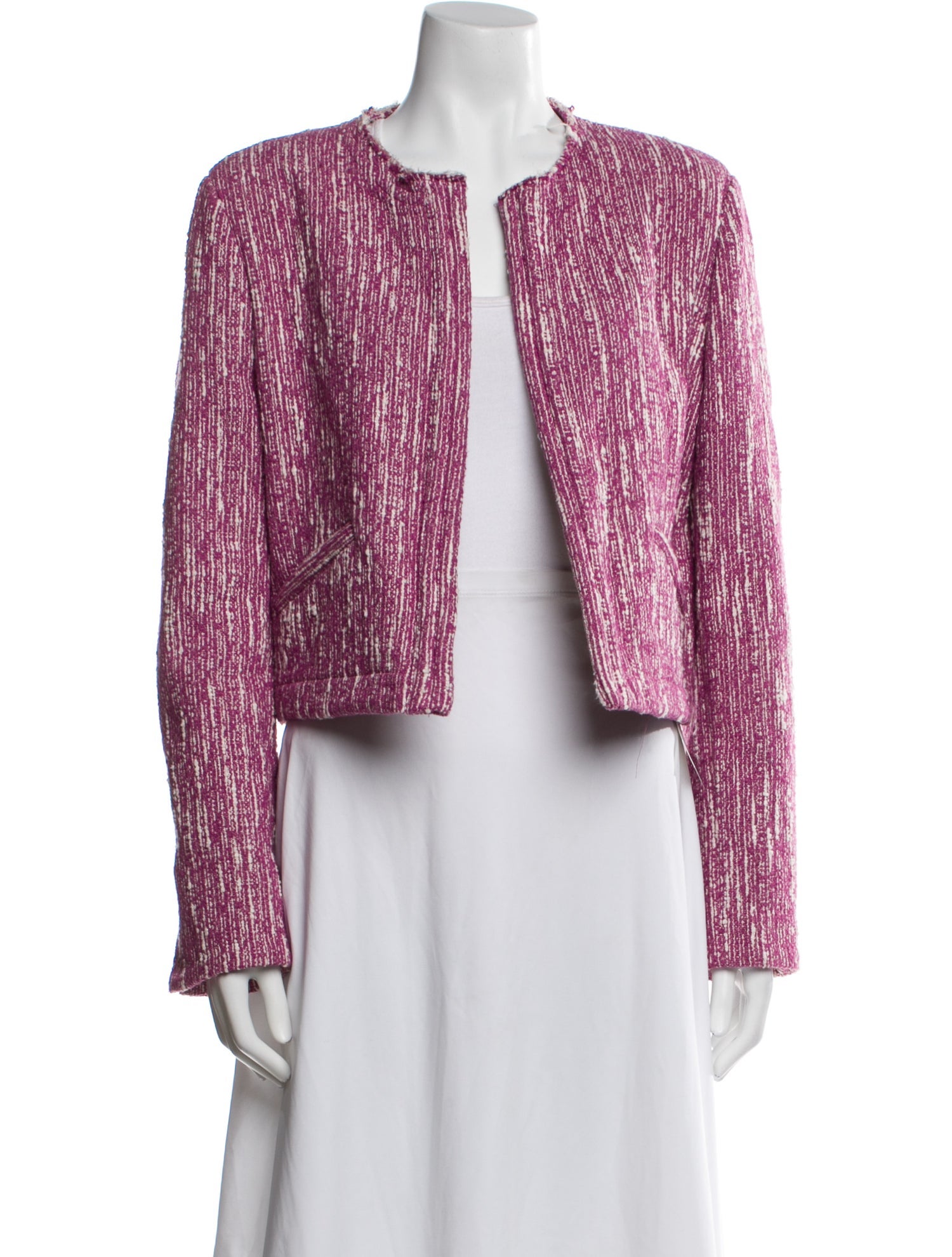 Iro Tweed Pattern Evening Jacket