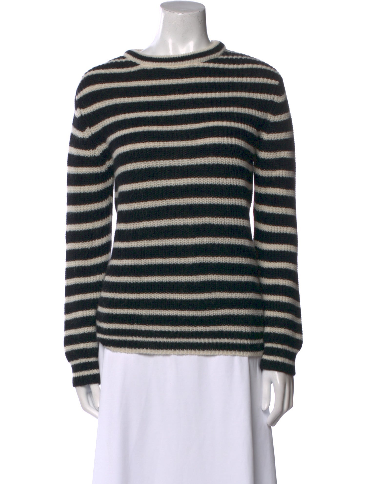 Iro Striped Crew Neck Sweater