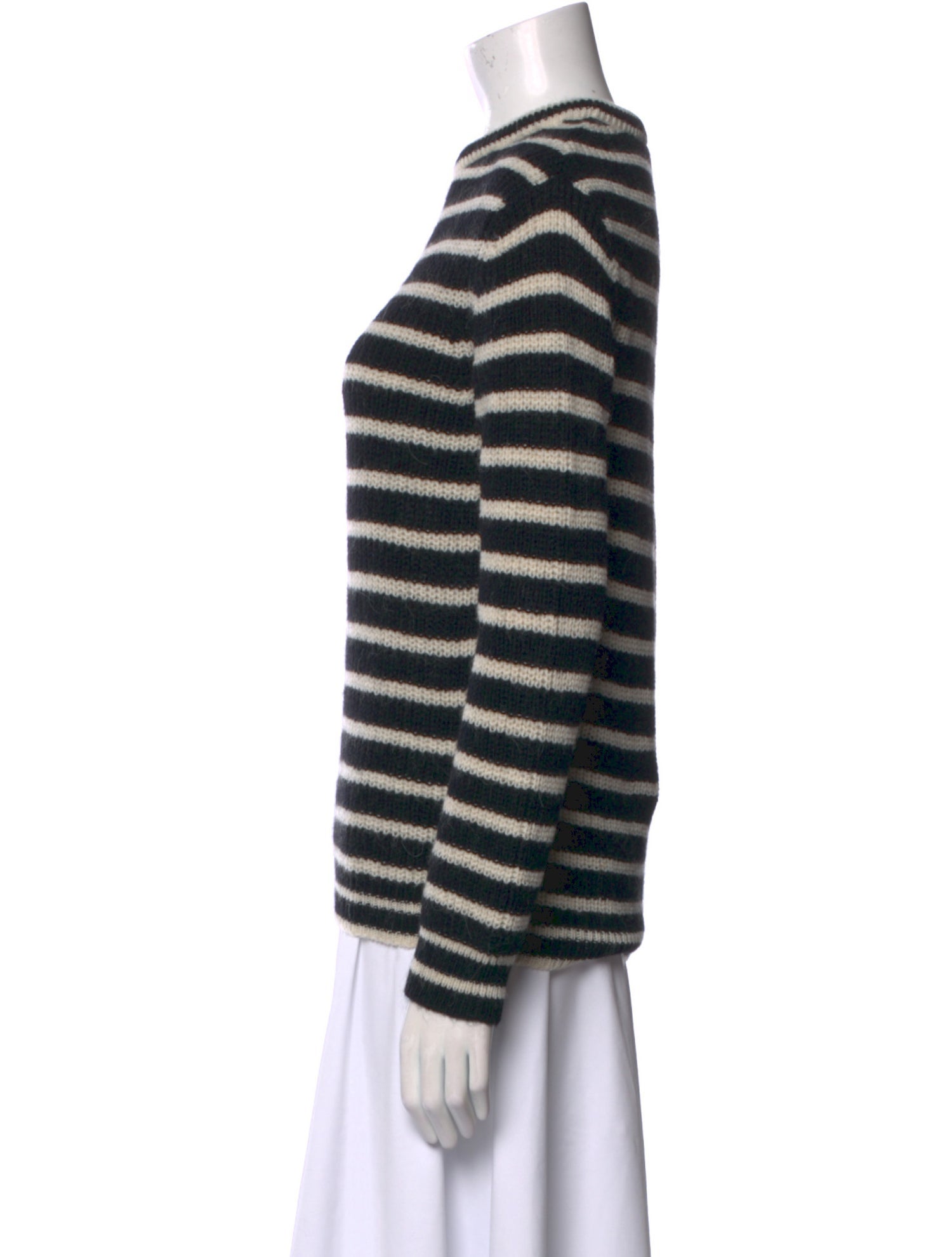Iro Striped Crew Neck Sweater