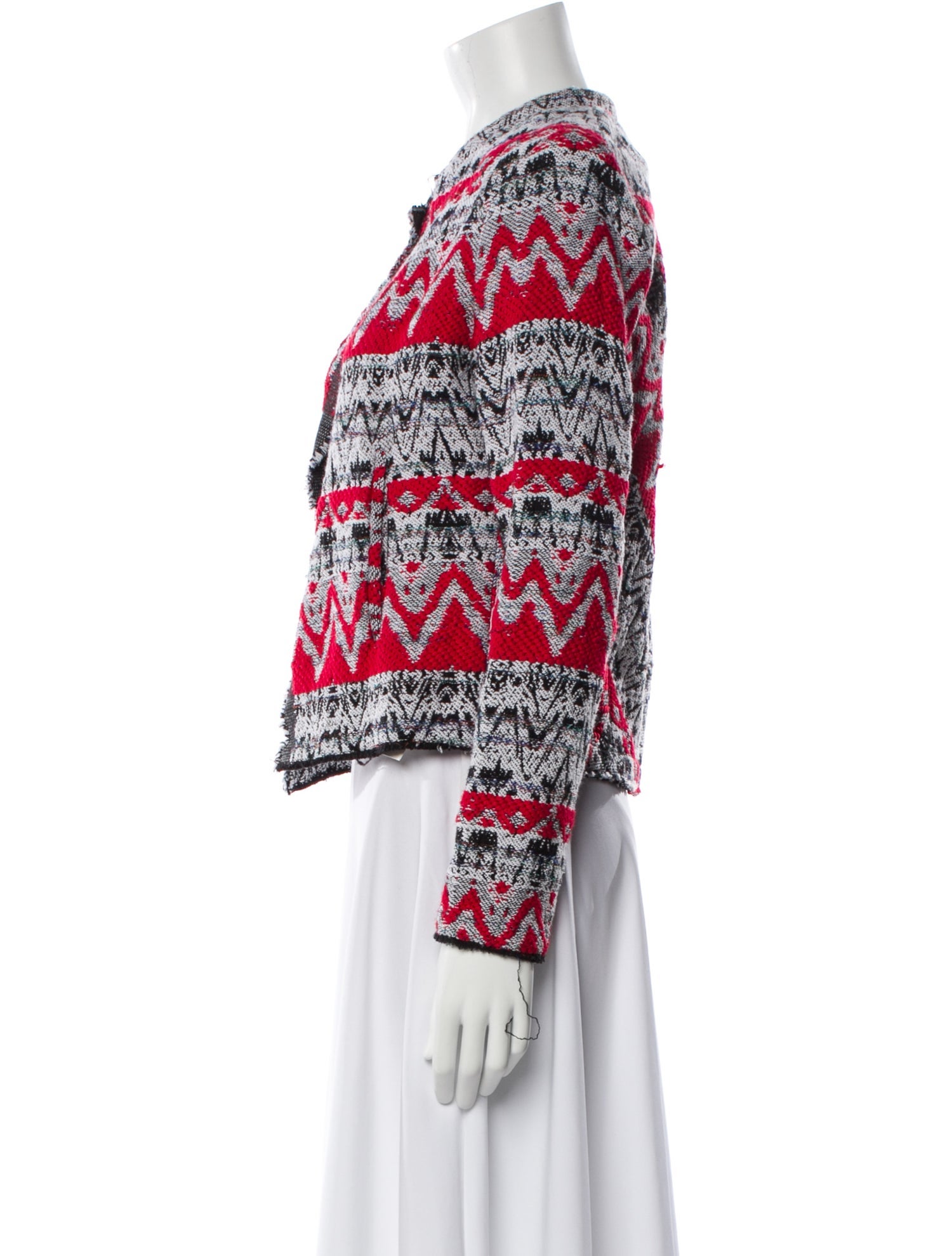 Iro Printed Evening Jacket