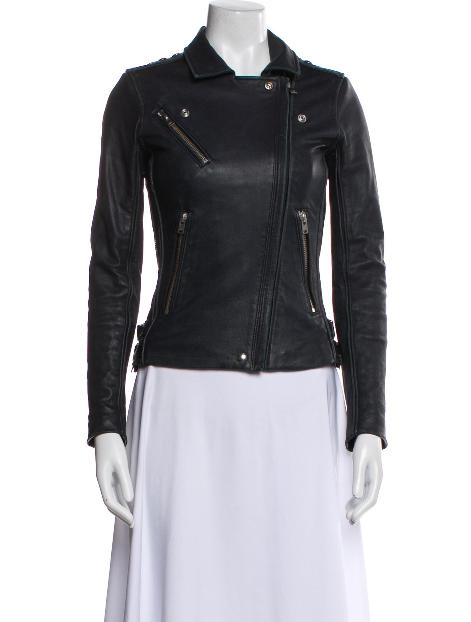 Iro Lamb Leather Biker Jacket