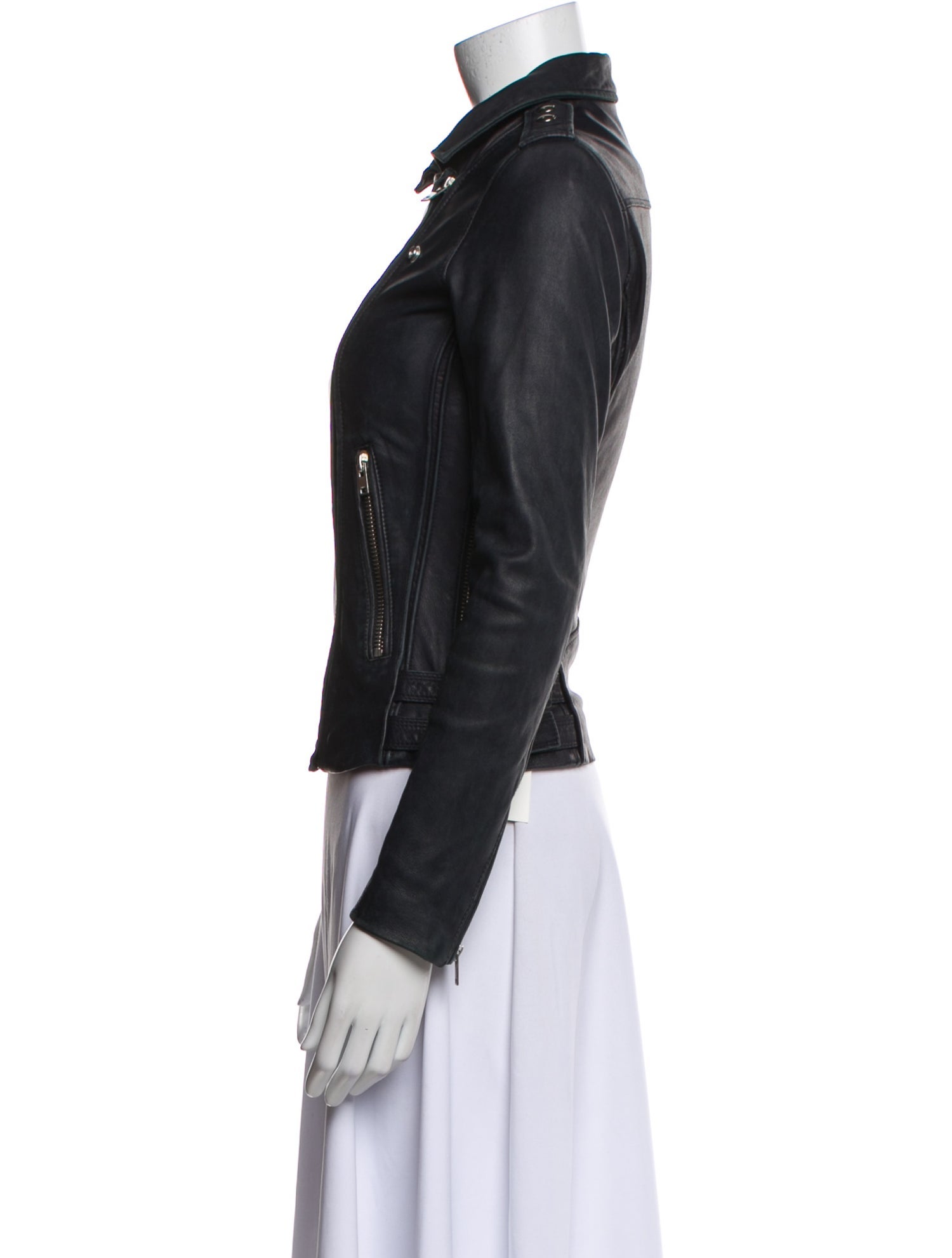 Iro Lamb Leather Biker Jacket