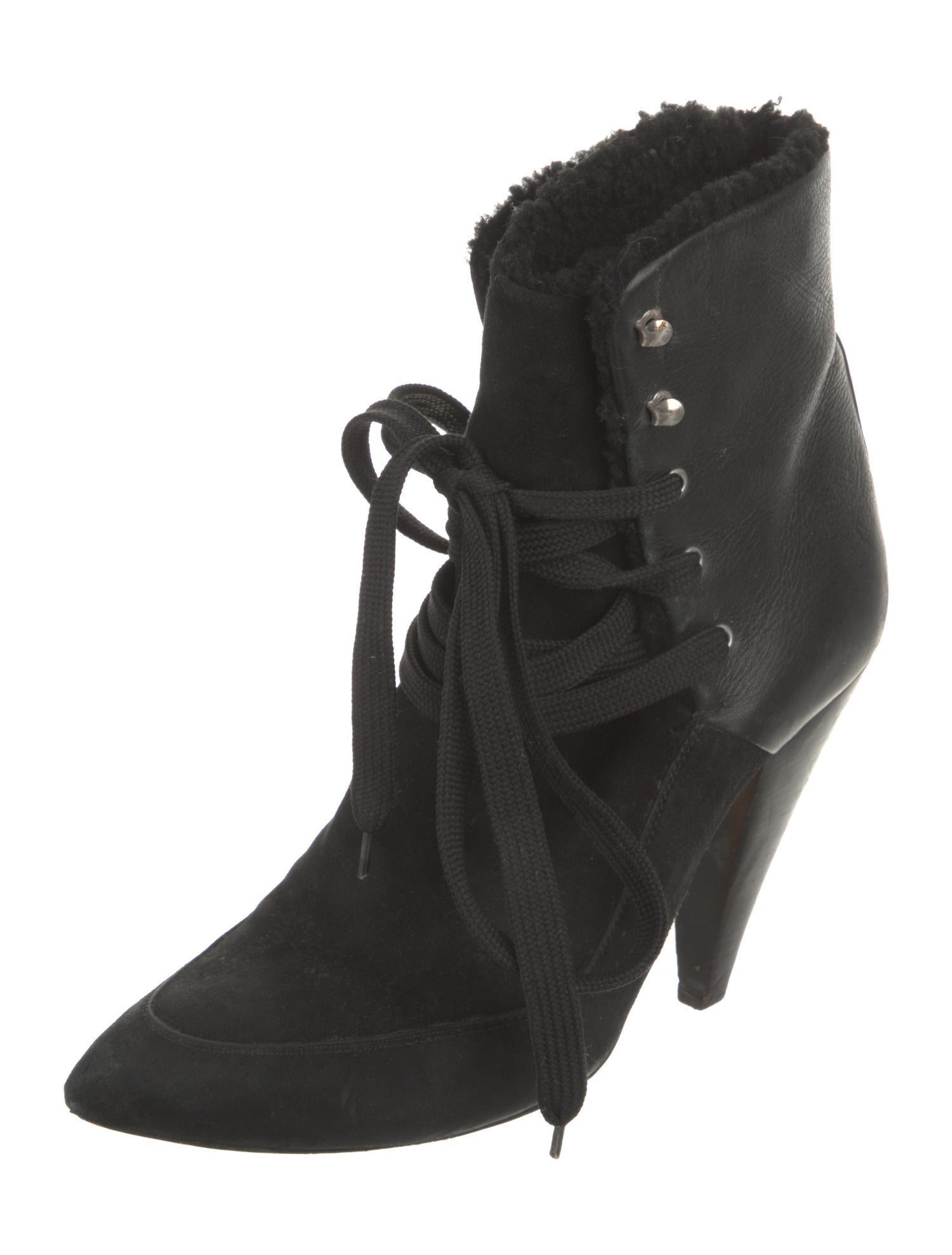 Iro Leather Lace-Up Boots