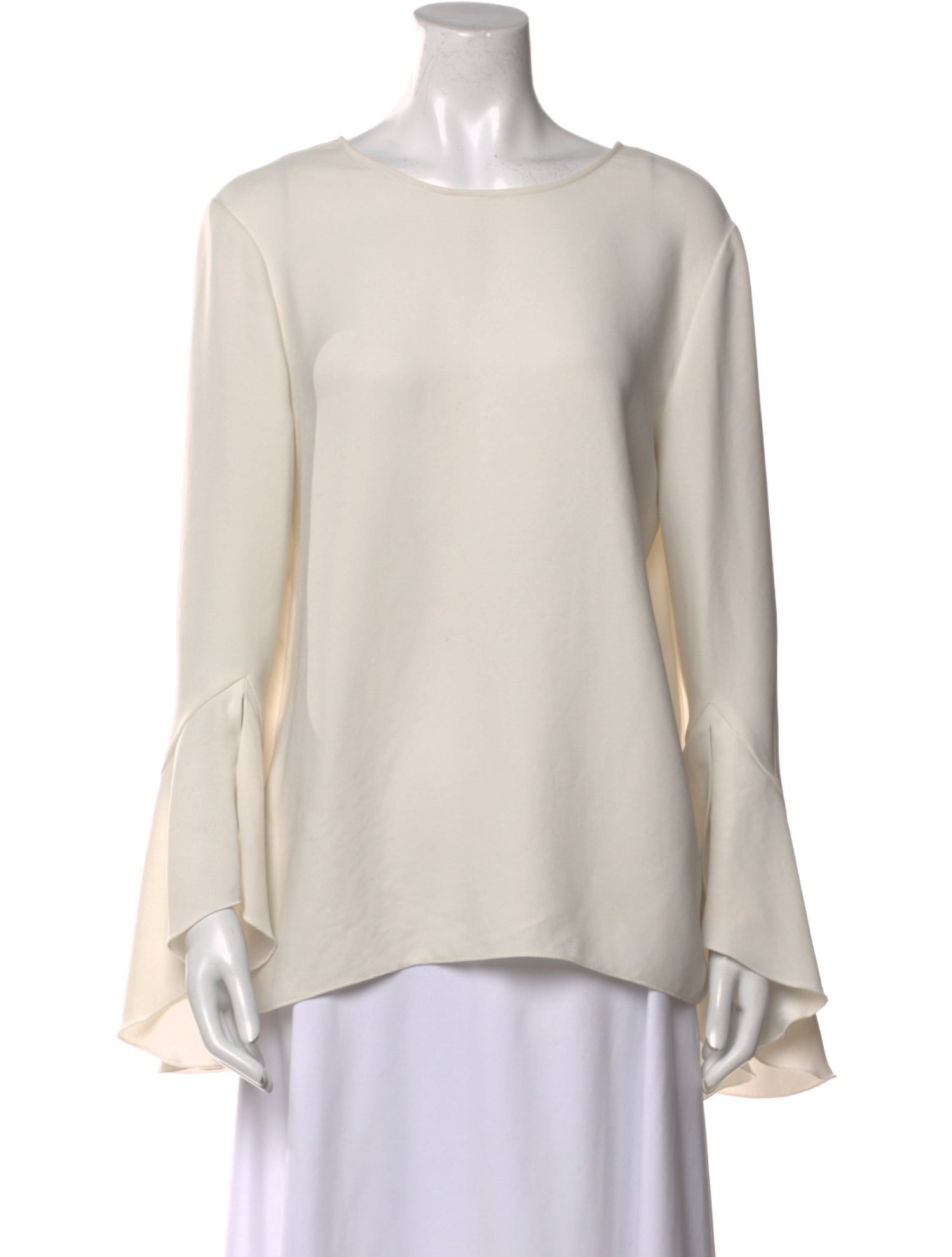 Iro Bateau Neckline Long Sleeve Blouse
