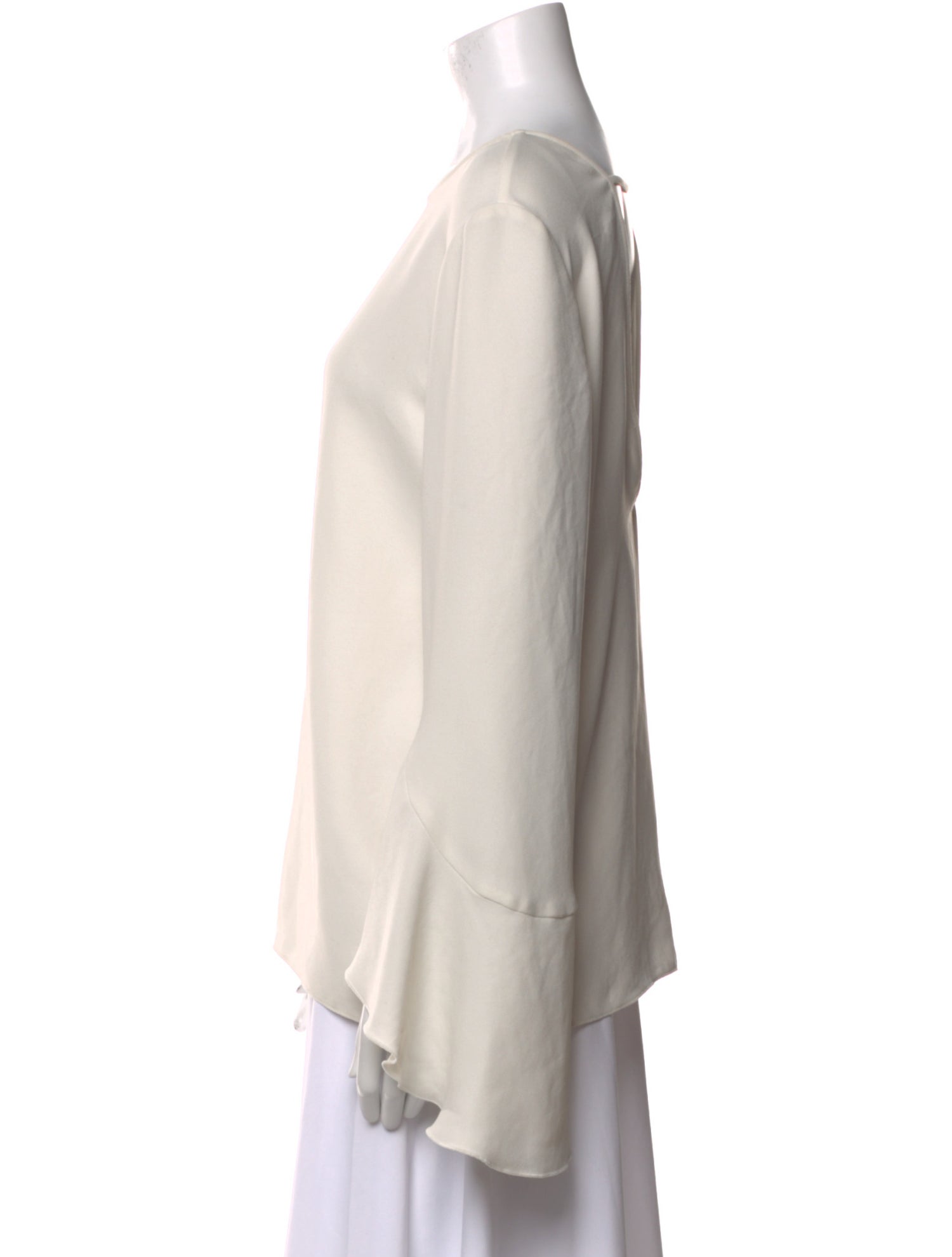 Iro Bateau Neckline Long Sleeve Blouse