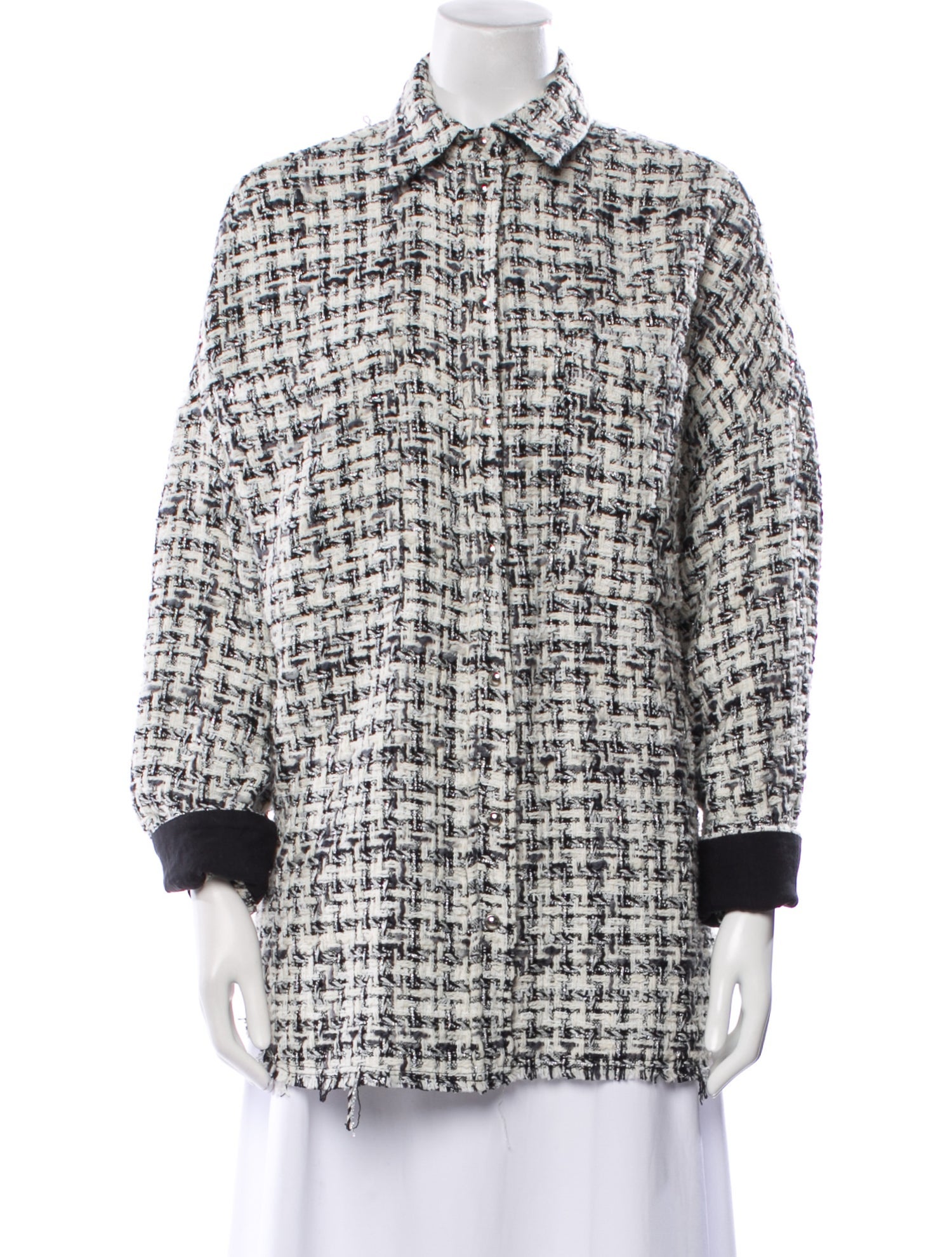 Iro Tweed Pattern Evening Jacket