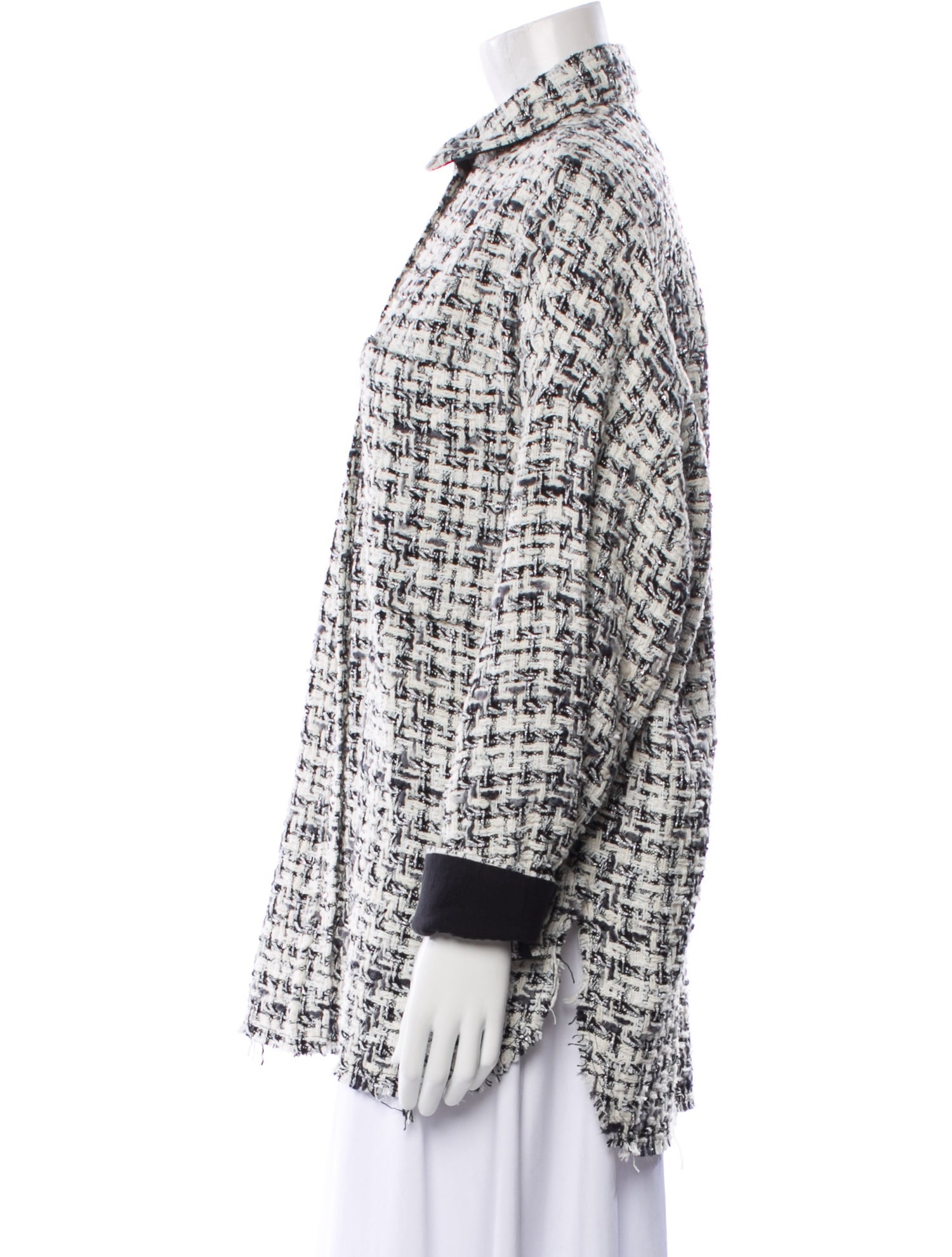 Iro Tweed Pattern Evening Jacket
