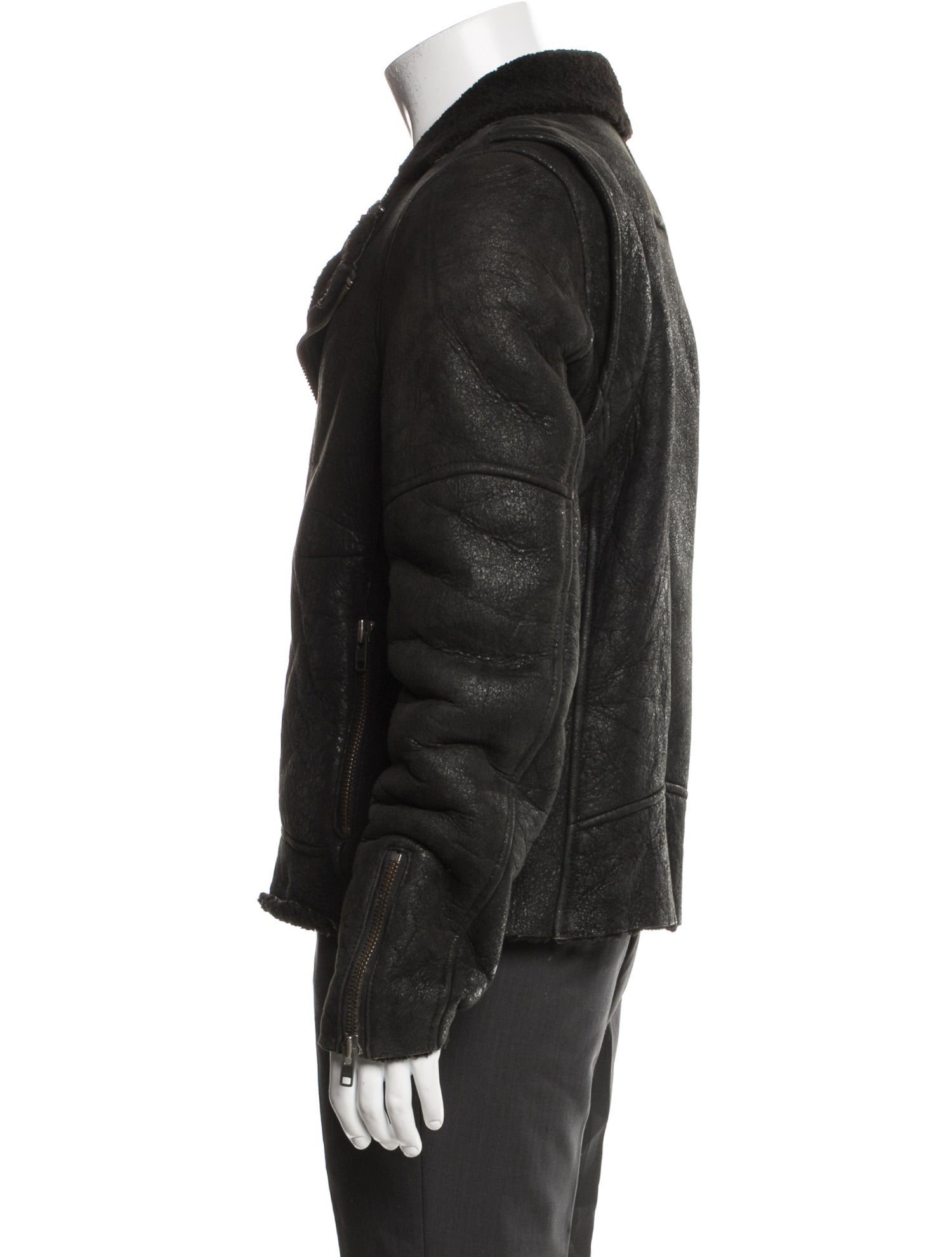 Iro Shearling Moto Jacket
