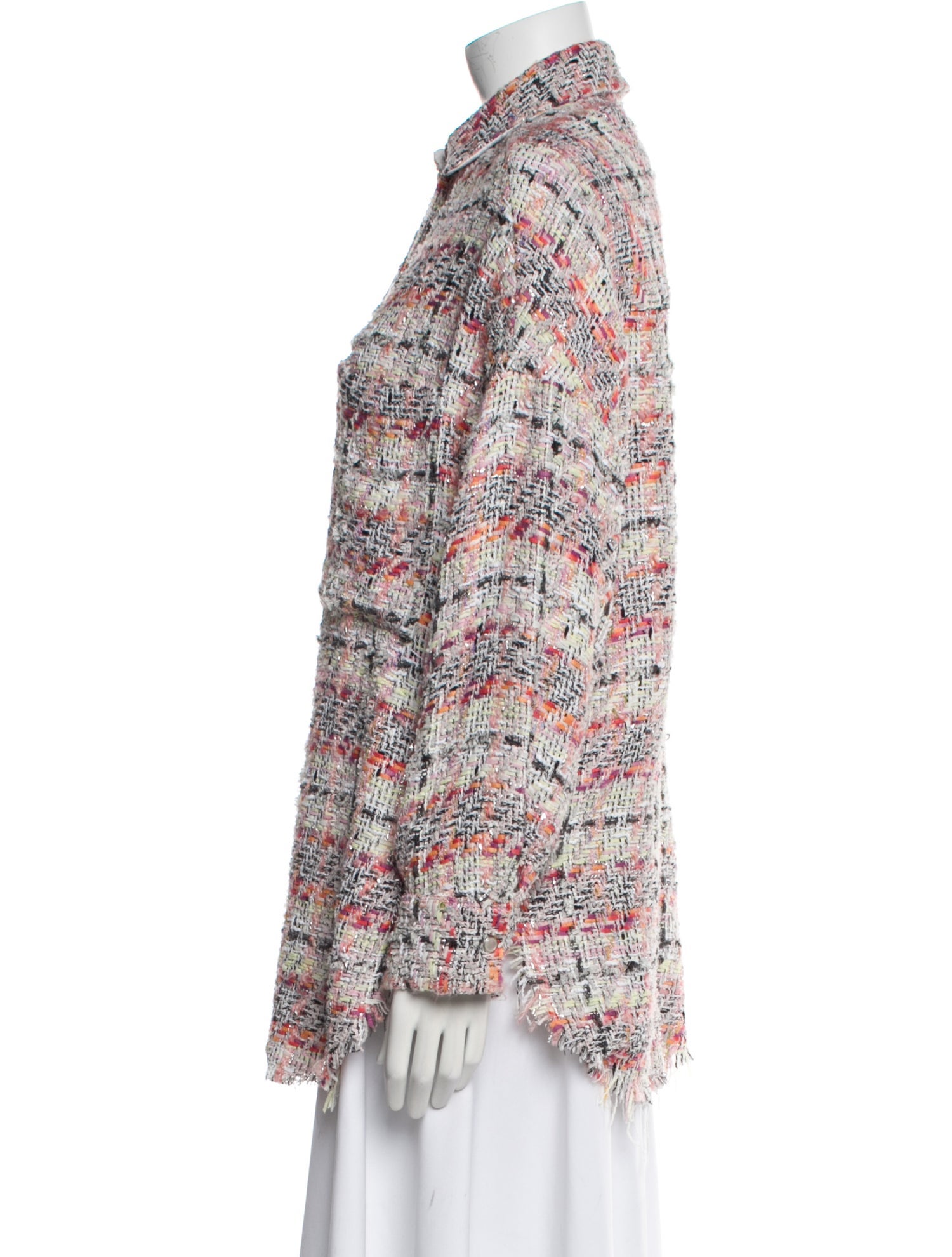 Iro Tweed Pattern Jacket