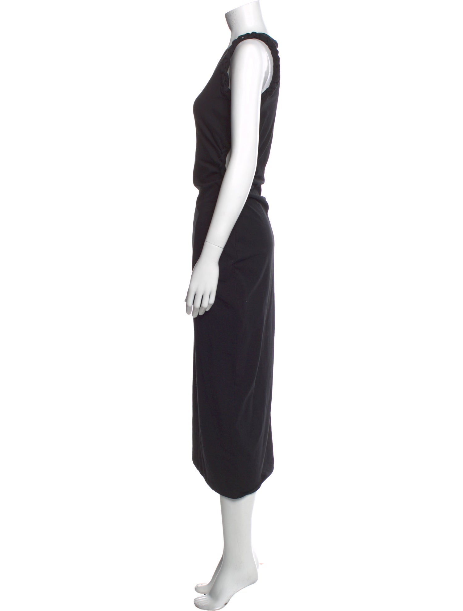 Iro Scoop Neck Knee-Length Dress