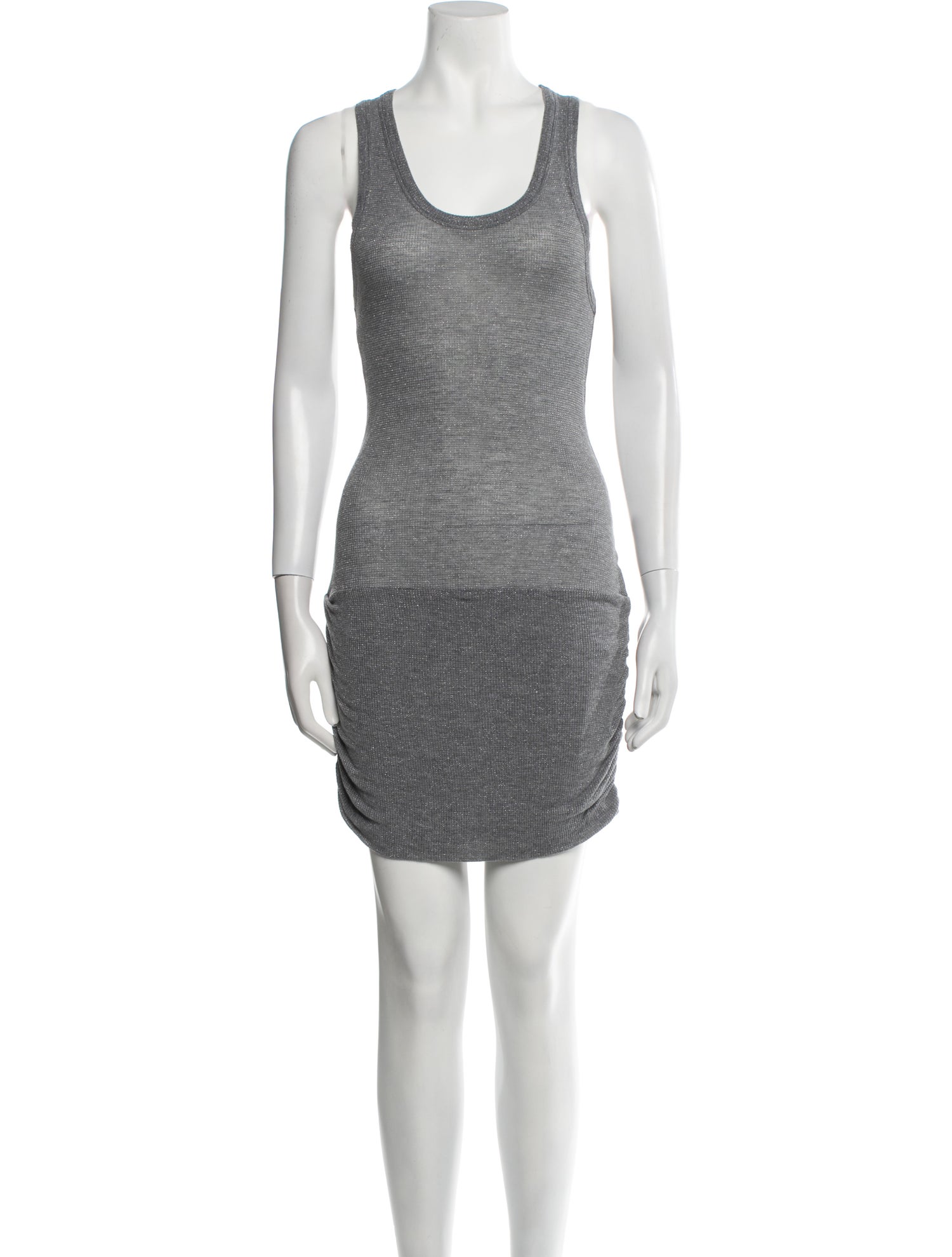 Iro Scoop Neck Mini Dress