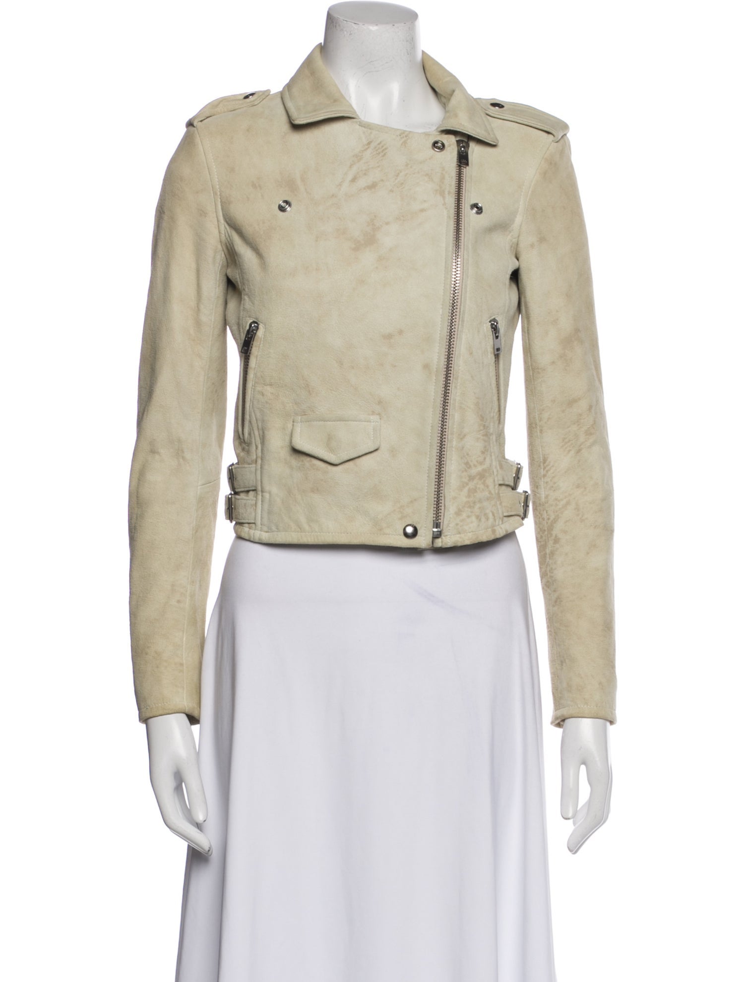 Iro Suede Biker Jacket