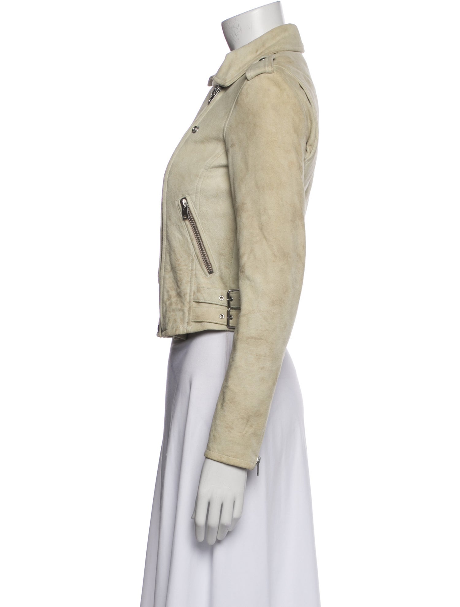 Iro Suede Biker Jacket