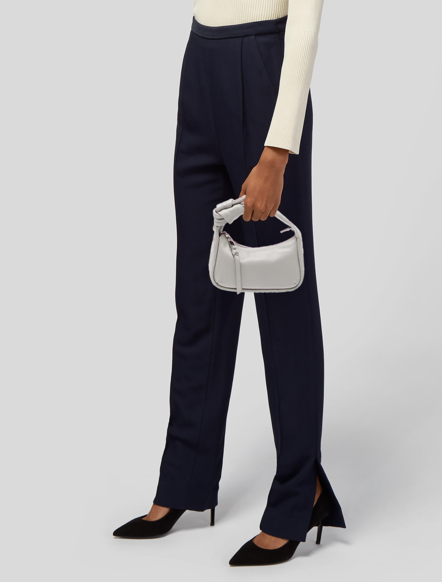 Iro Leather Top Handle Bag