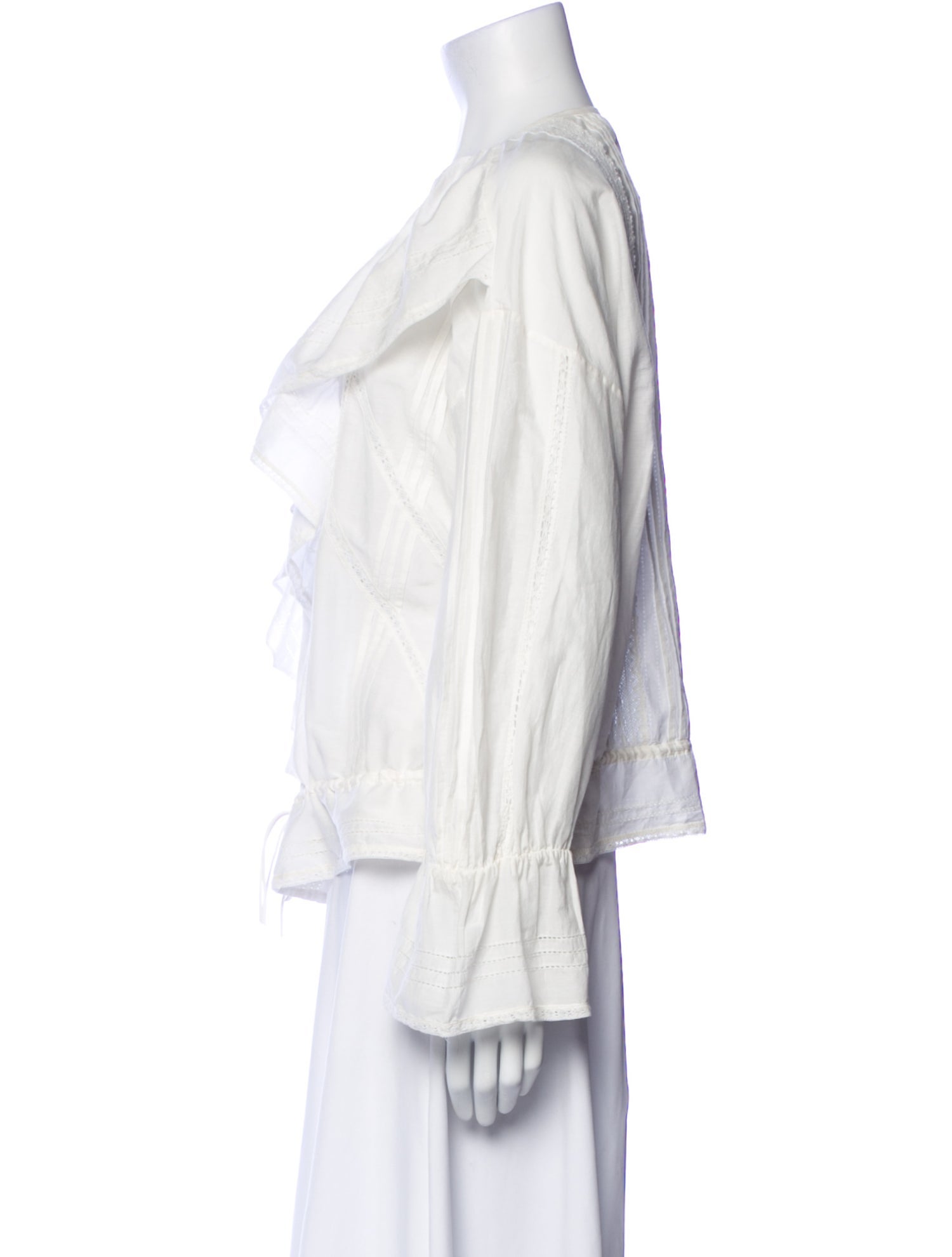 Iro V-Neck Long Sleeve Blouse