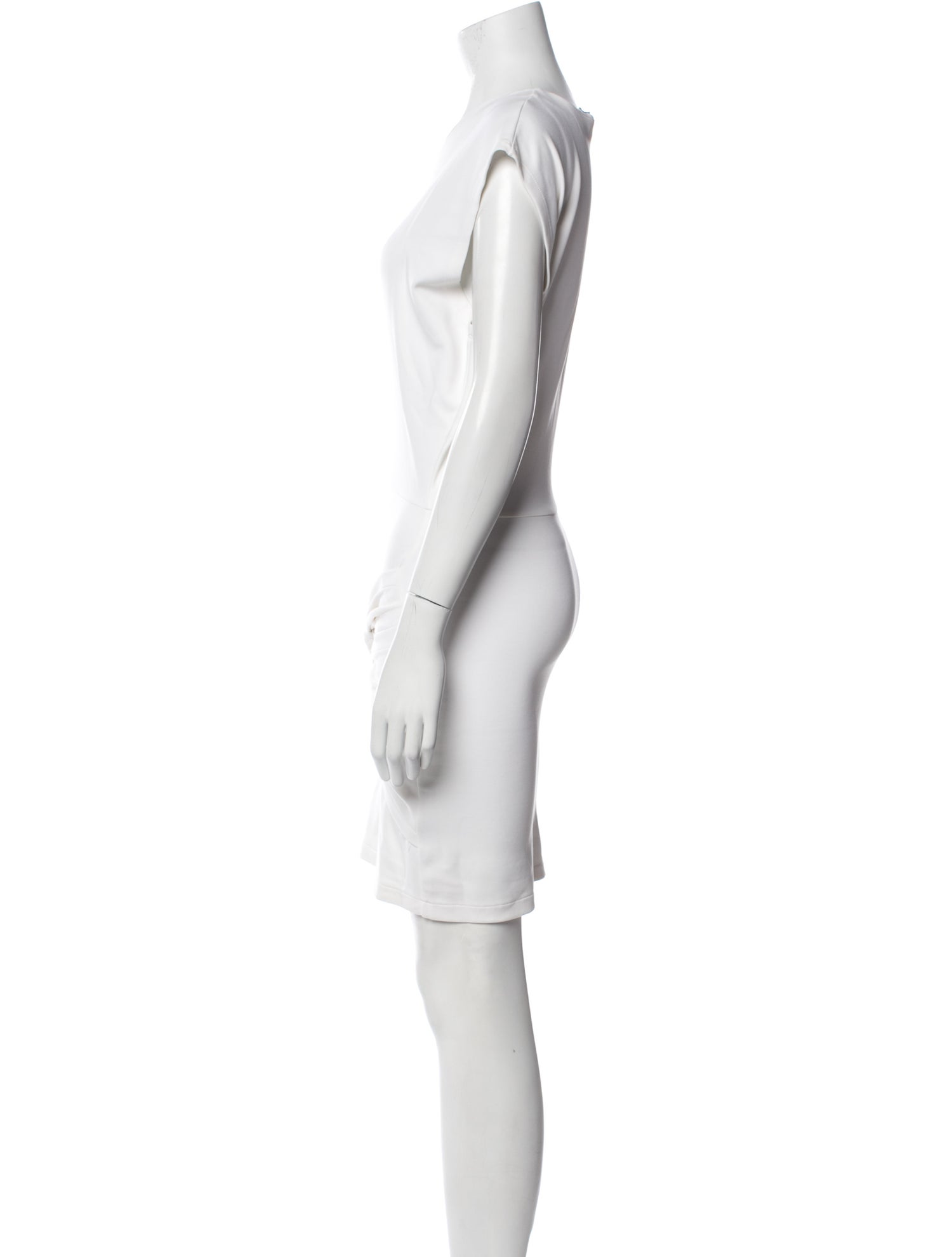 Iro Crew Neck Knee-Length Dress