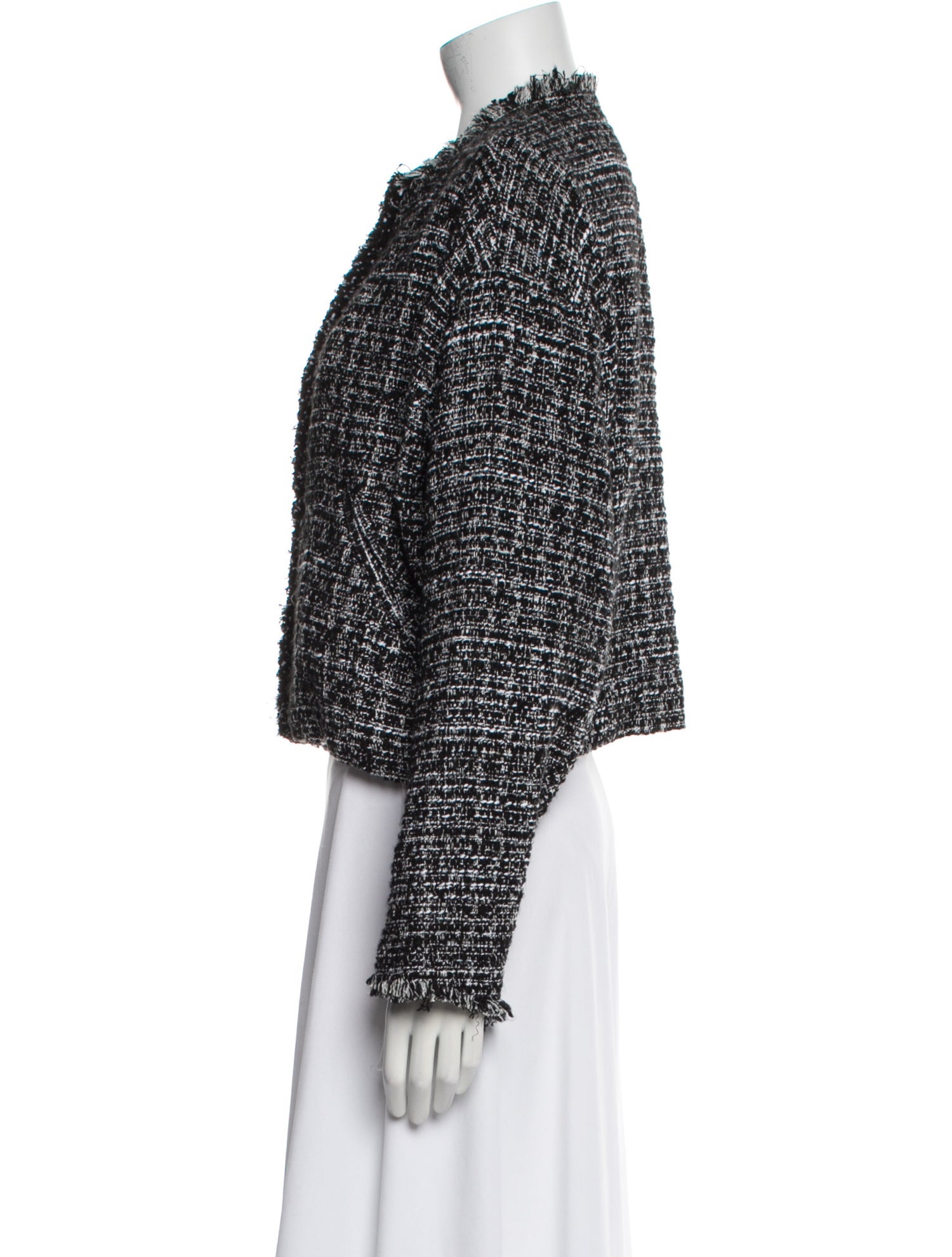 Iro Tweed Tweed Pattern Evening Jacket